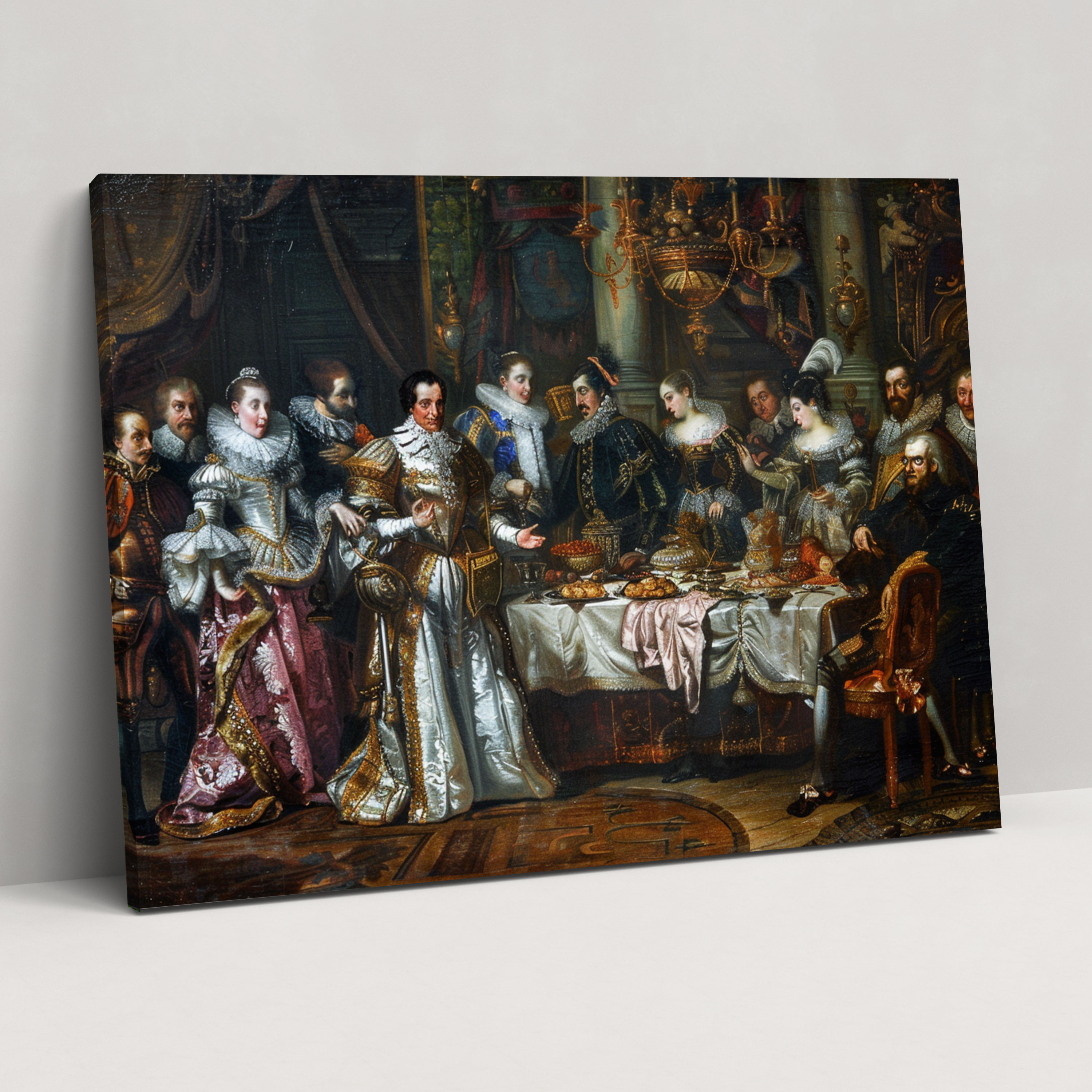 Baroque Style Painting Wall Art - Baroque, Wall Decoration, Canvas, Home Decoration