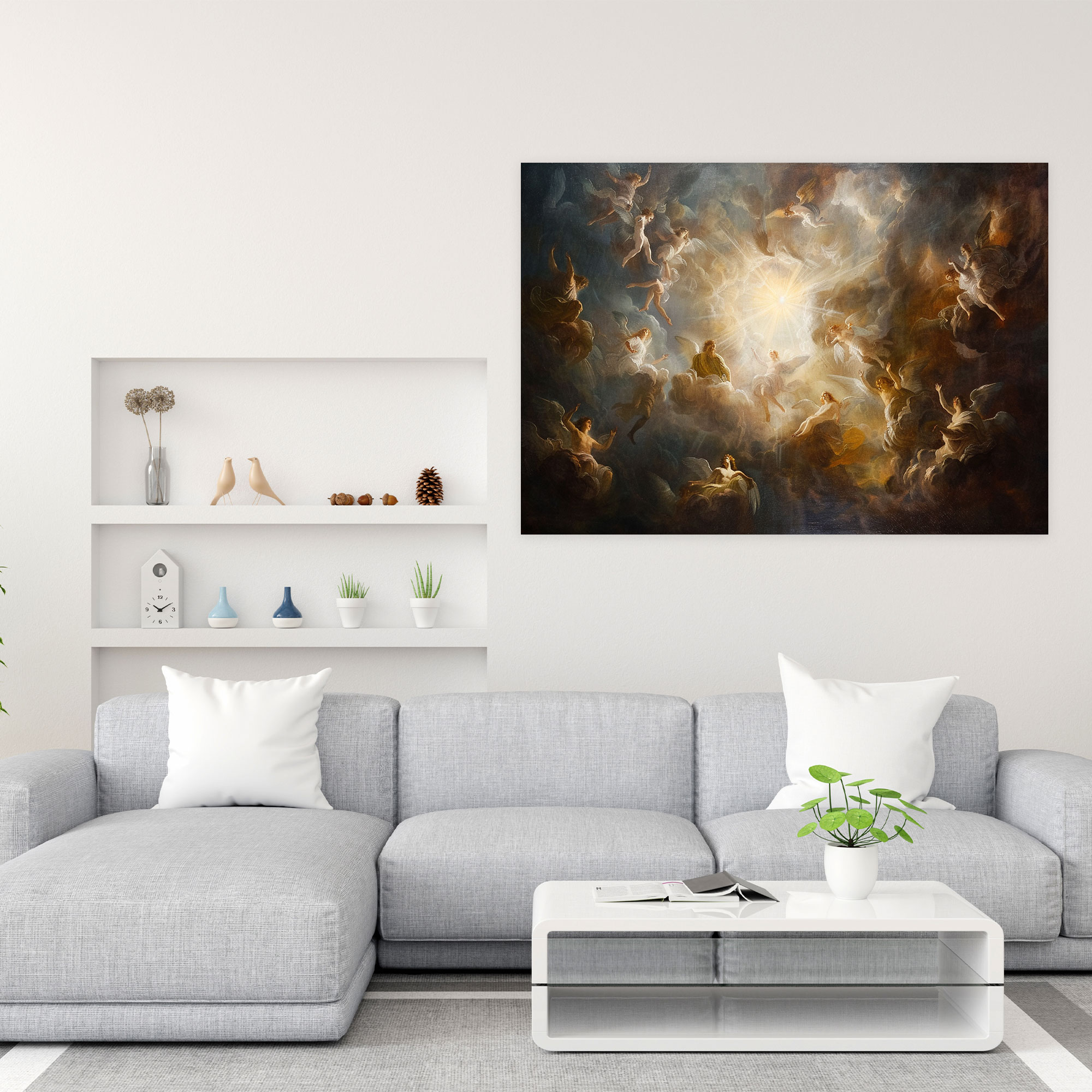 Baroque Style Painting Wall Decoration - Baroque, Home Decoration, Wall Art, Canvas Print