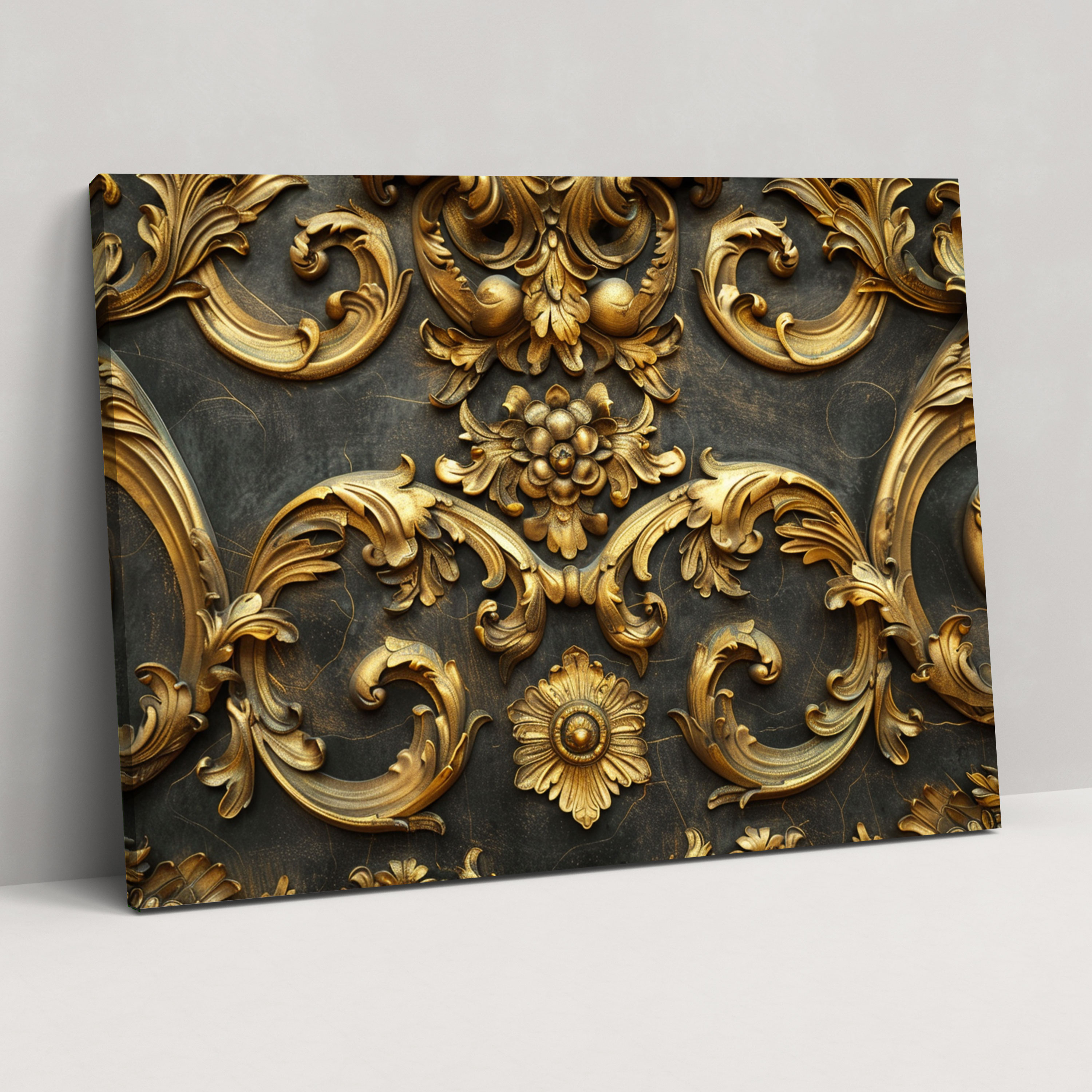 Baroque Style Painting Canvas Print - Baroque, Canvas Print, Wall Decoration, Wall Art