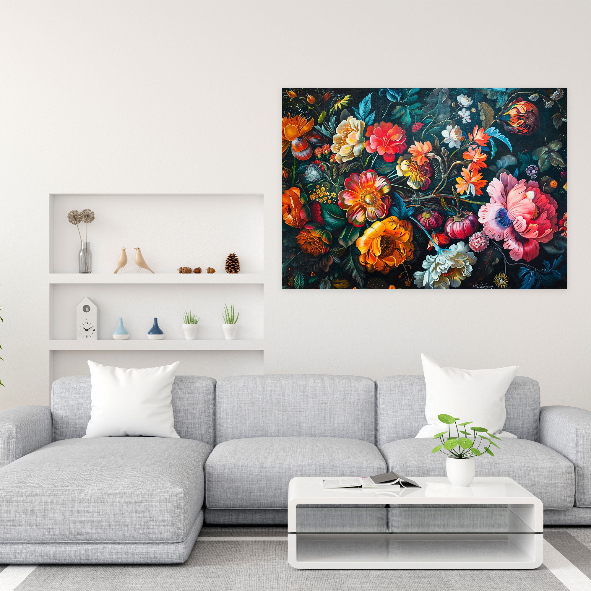 Baroque Style Painting Wall Decoration - Baroque, Baroque Style Painting, Canvas Wall Art, Canvas