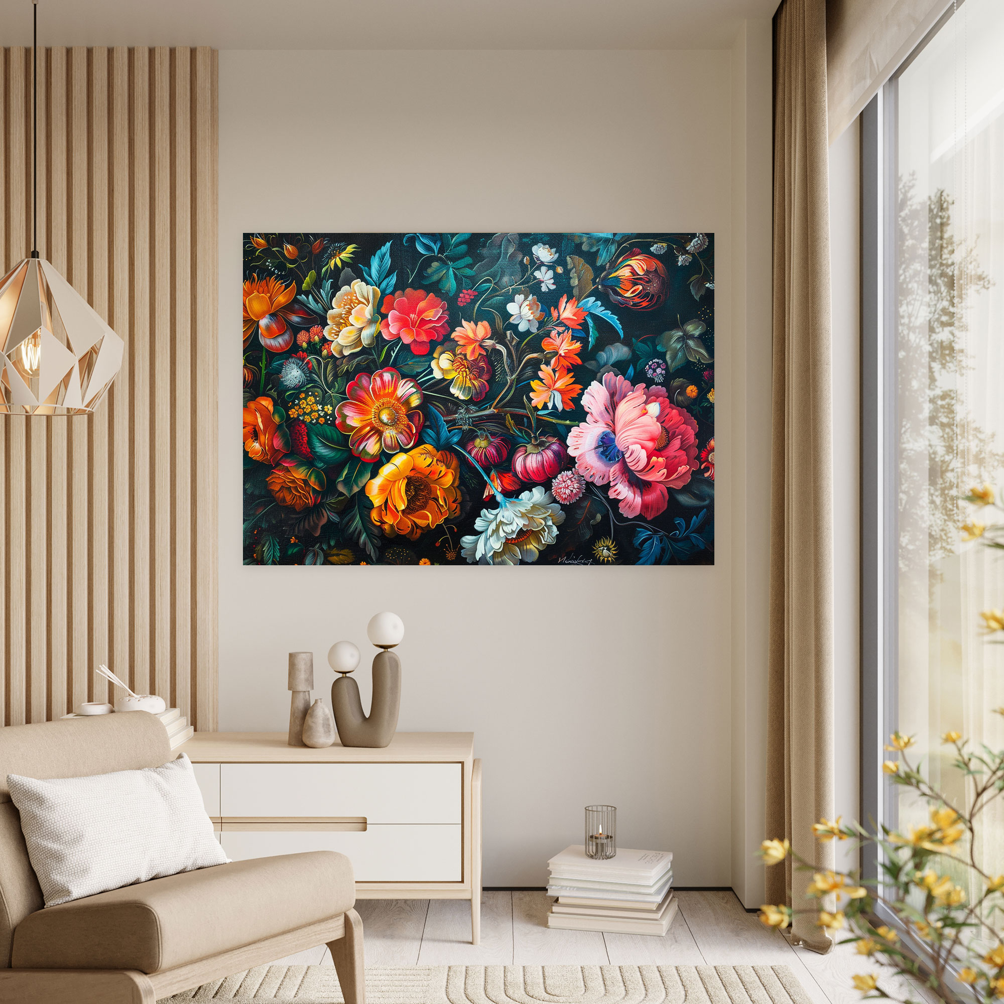 Baroque Style Painting Wall Decoration - Baroque, Baroque Style Painting, Canvas Wall Art, Canvas