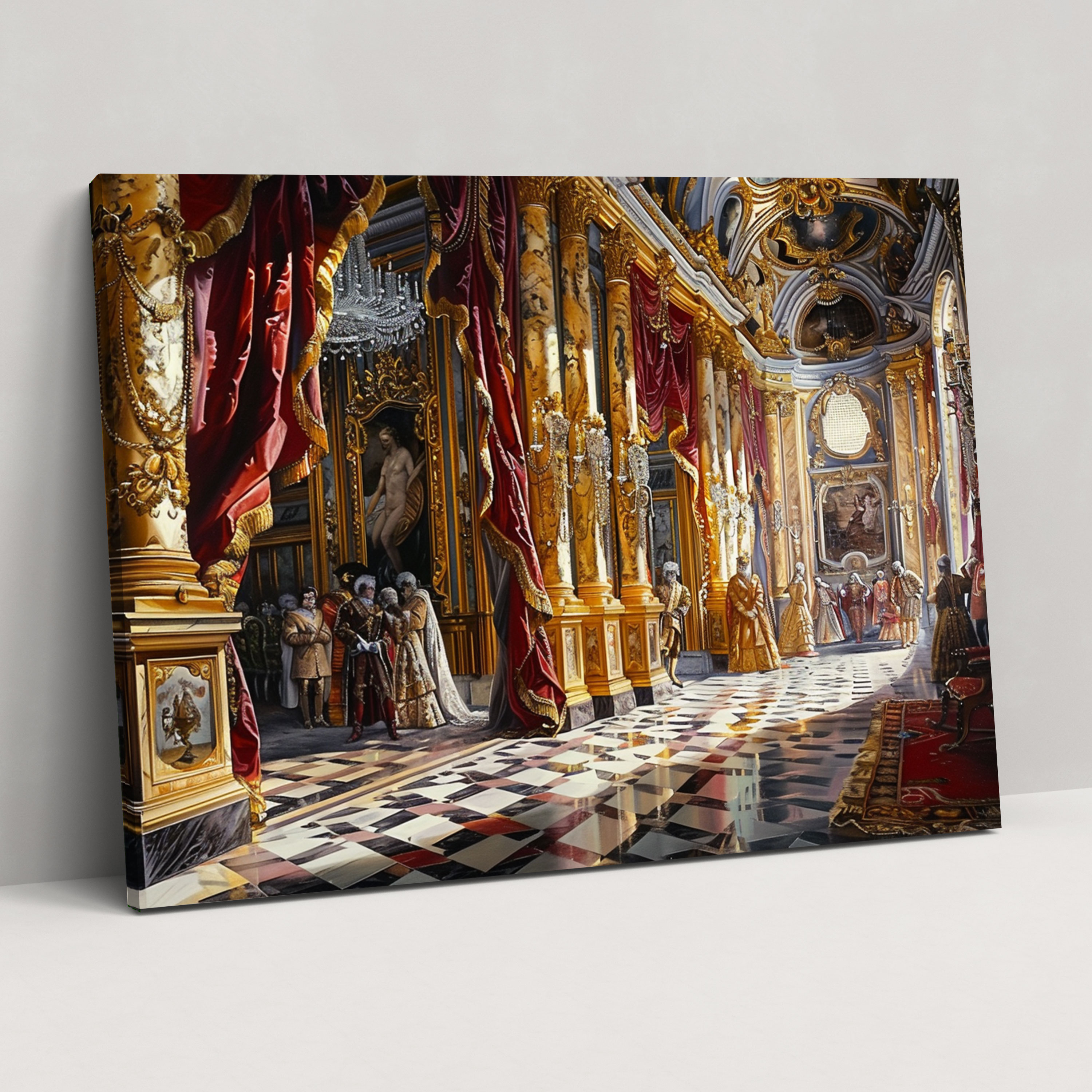Baroque Style Painting Wall Decoration - Baroque, Baroque Style Painting, Home Decoration, Canvas Wall Art