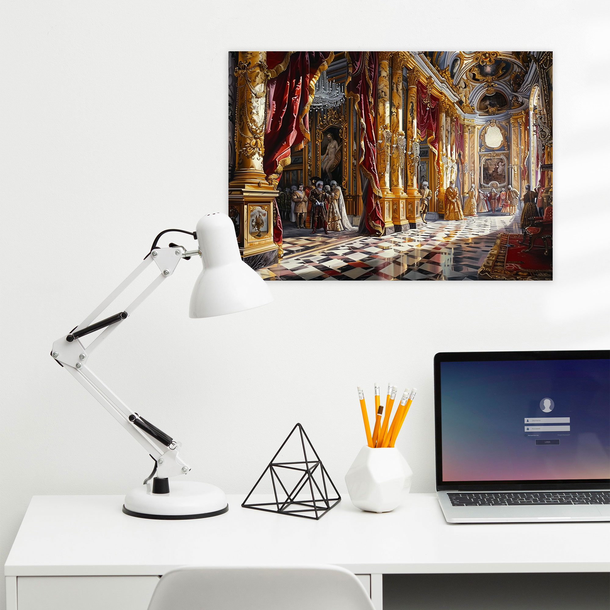 Baroque Style Painting Wall Decoration - Baroque, Baroque Style Painting, Home Decoration, Canvas Wall Art