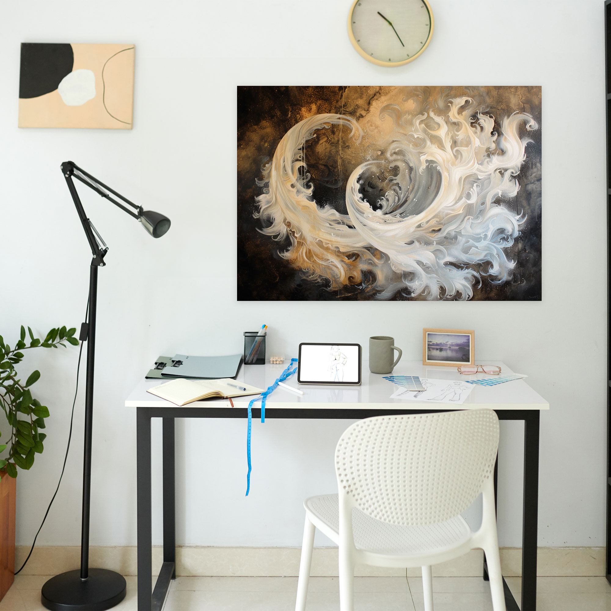 Baroque Style Painting Canvas Print - Baroque, Wall Art, Canvas, Canvas Print