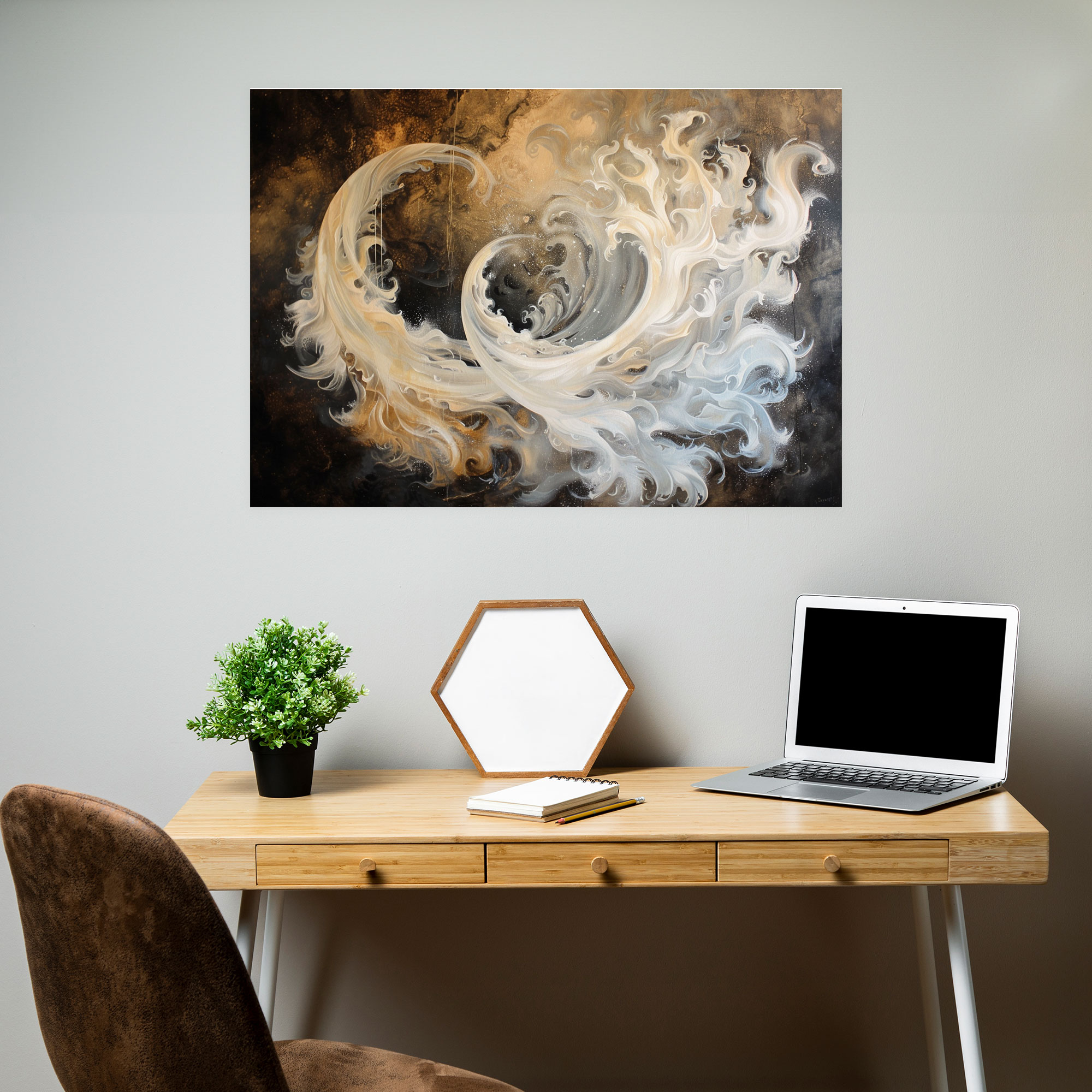 Baroque Style Painting Canvas Print - Baroque, Wall Art, Canvas, Canvas Print