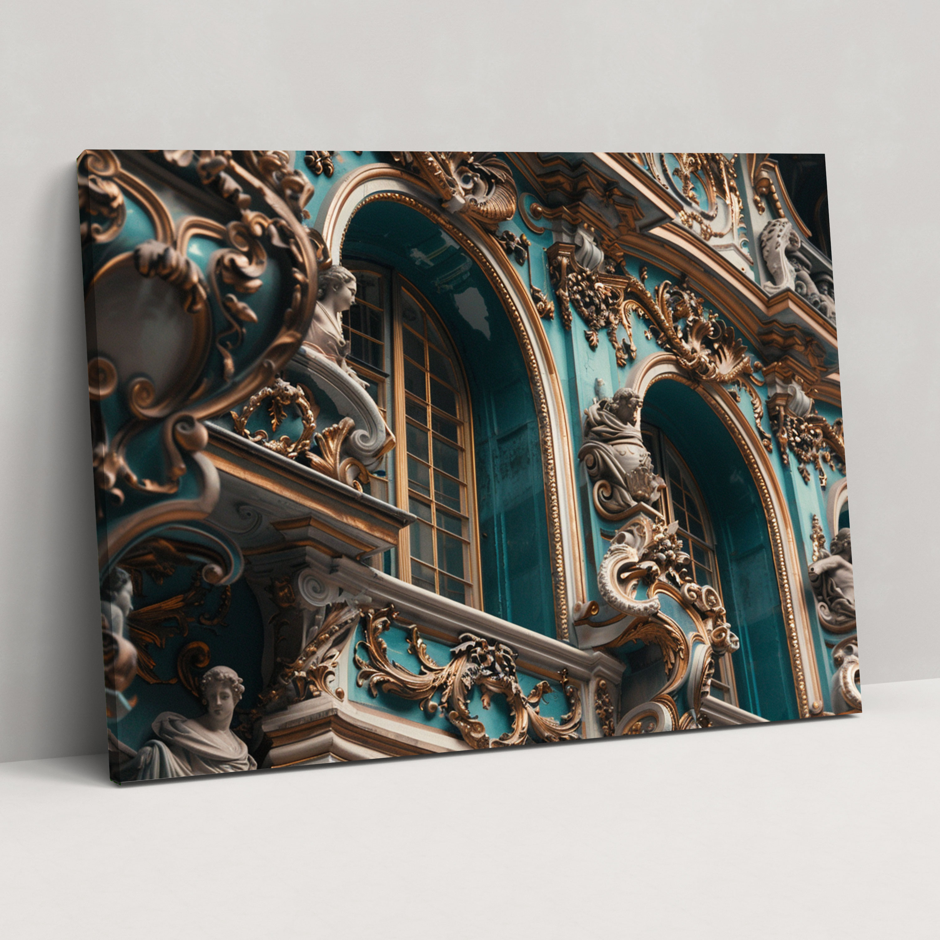 Baroque Style Painting Wall Art - Baroque, Canvas, Wall Decoration, Canvas Wall Art