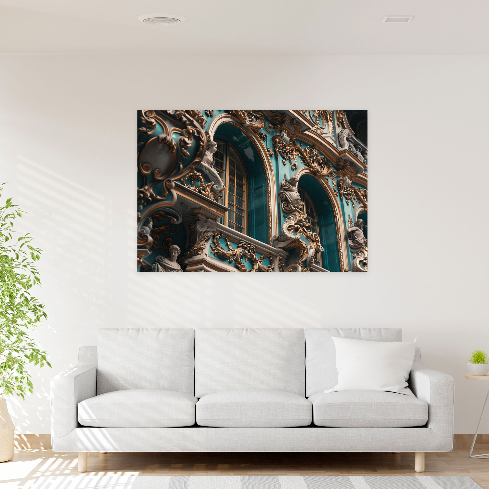 Baroque Style Painting Wall Art - Baroque, Canvas, Wall Decoration, Canvas Wall Art