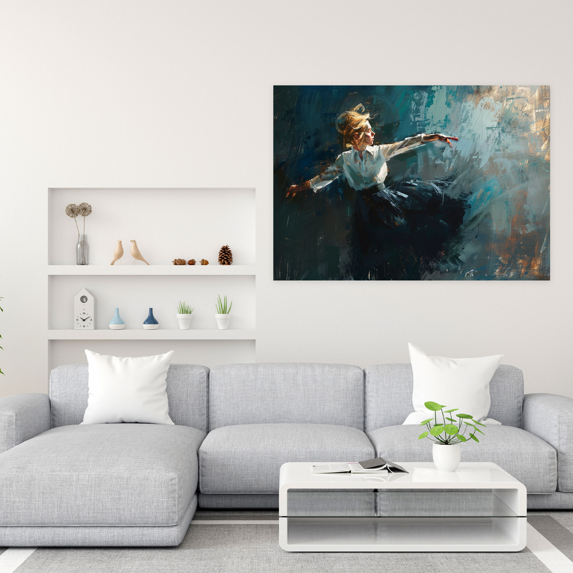 Baroque Style Painting Wall Art - Baroque, Canvas, Canvas Wall Art, Baroque Style Painting