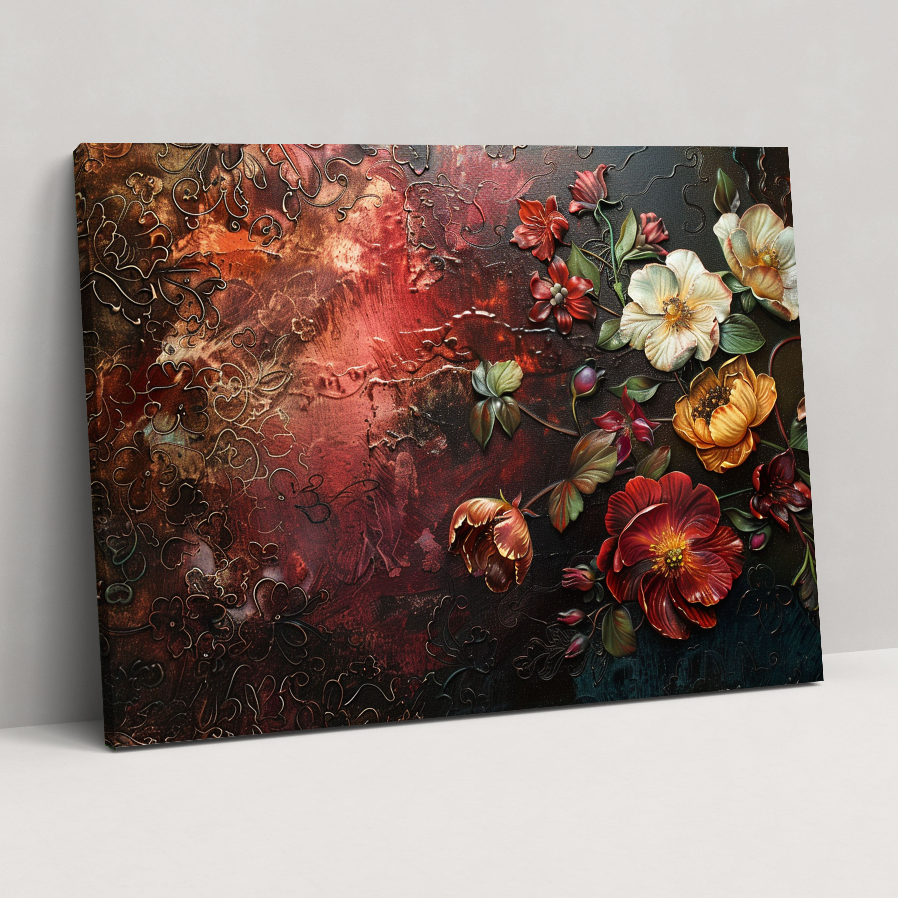 Baroque Style Painting Canvas Print - Baroque, Wall Art, Canvas, Baroque Style Painting