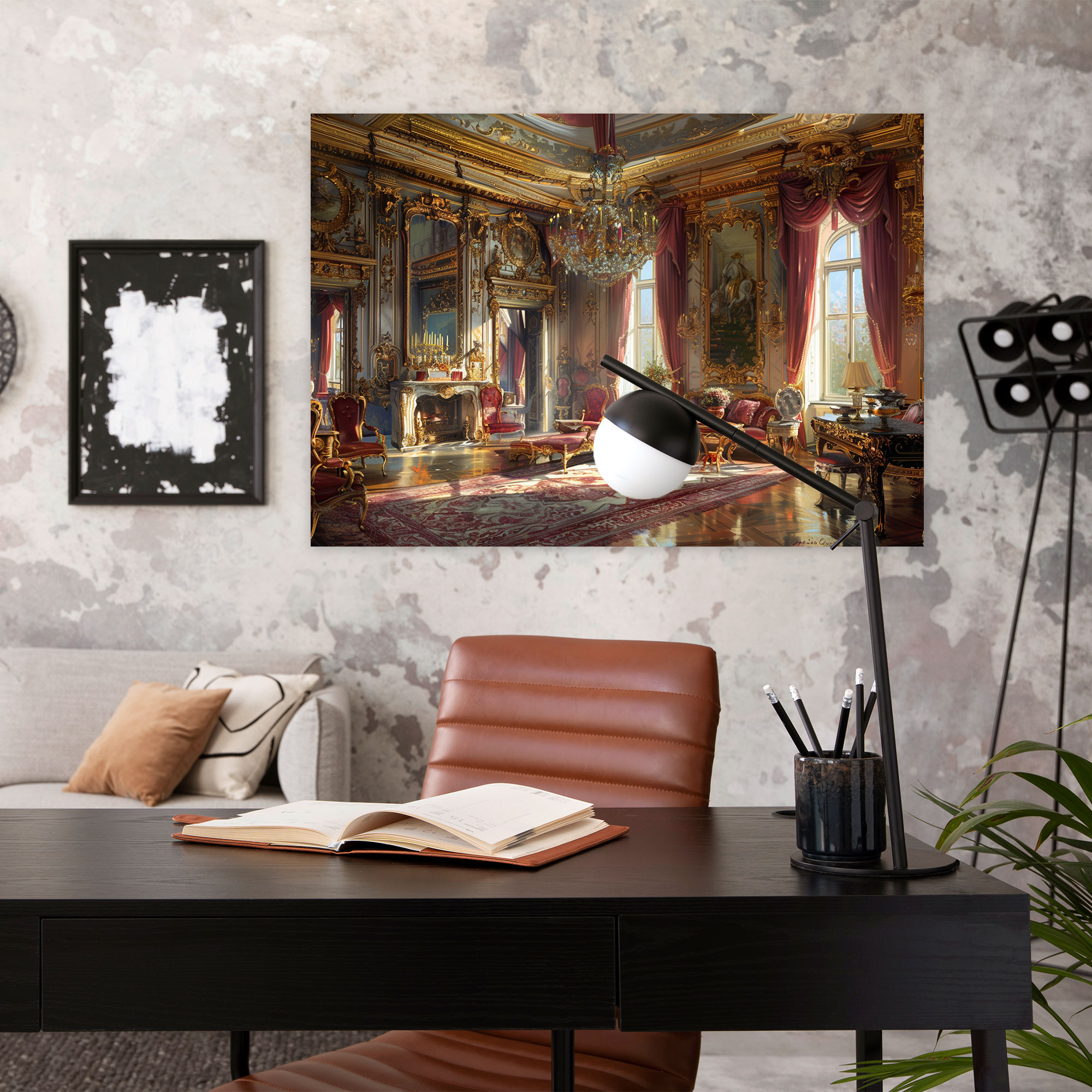Baroque Style Painting Wall Decoration - Baroque, Baroque Style Painting, Home Decoration, Wall Decoration