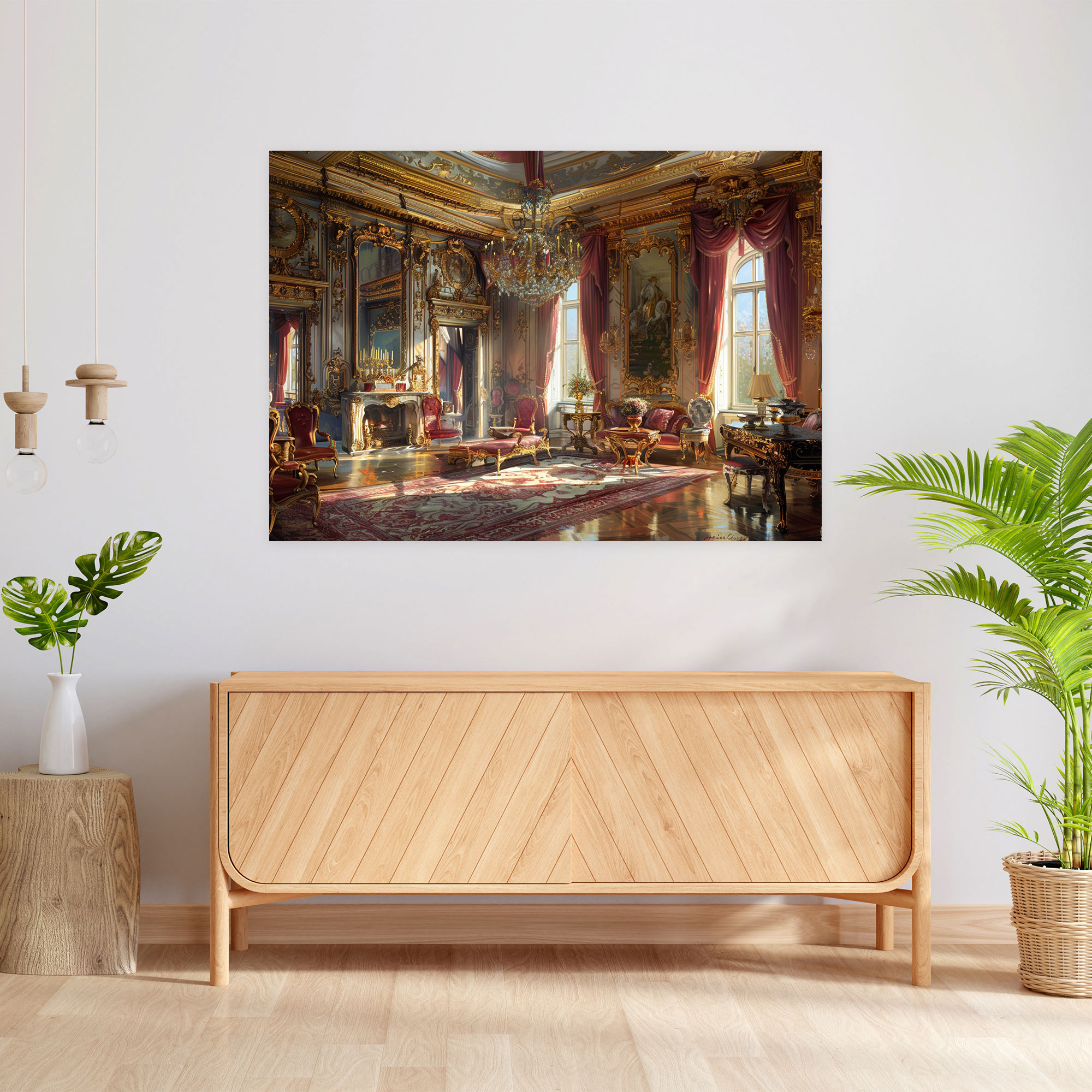 Baroque Style Painting Wall Decoration - Baroque, Baroque Style Painting, Home Decoration, Wall Decoration