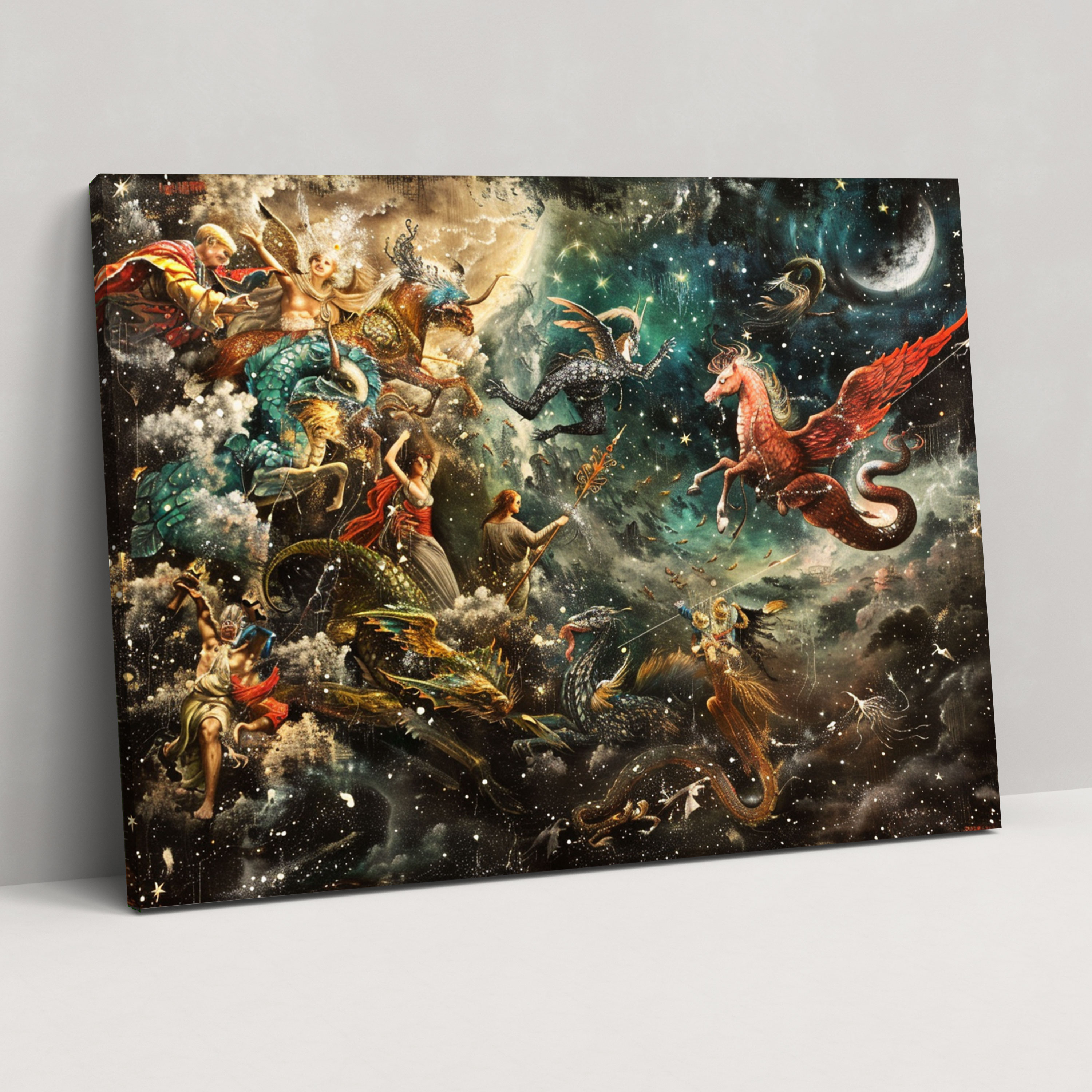 Baroque Style Painting Wall Decoration - Baroque, Canvas Wall Art, Home Decoration, Baroque Style Painting
