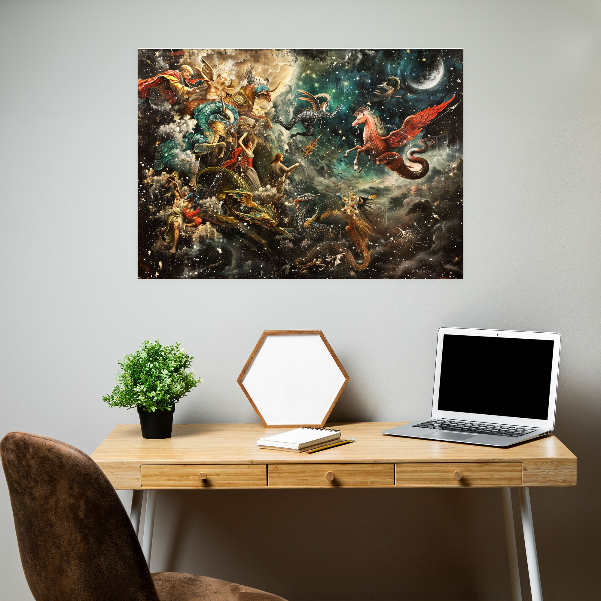 Baroque Style Painting Wall Decoration - Baroque, Canvas Wall Art, Home Decoration, Baroque Style Painting