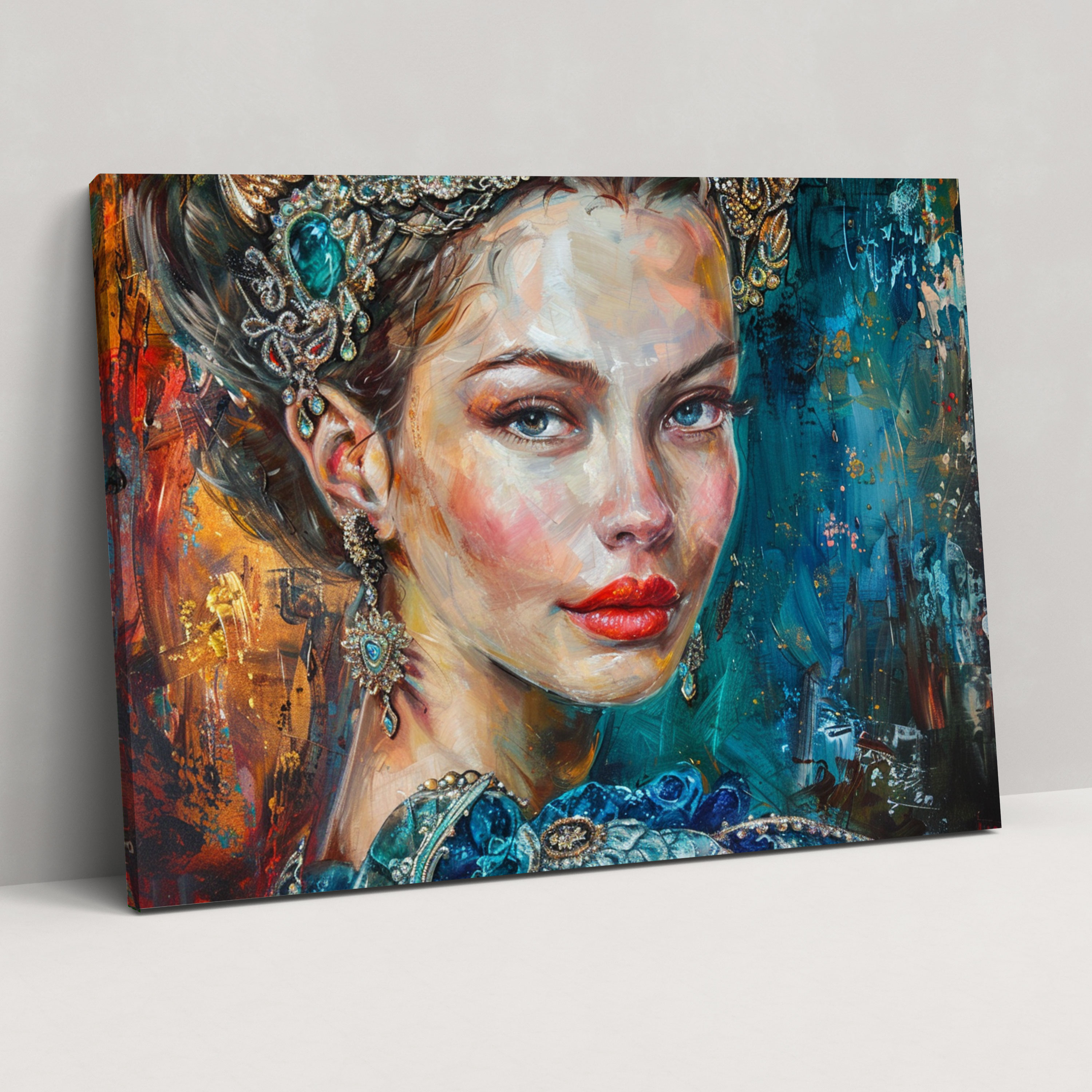 Baroque Style Painting Canvas Print - Baroque, Canvas Wall Art, Canvas Print, Baroque Style Painting