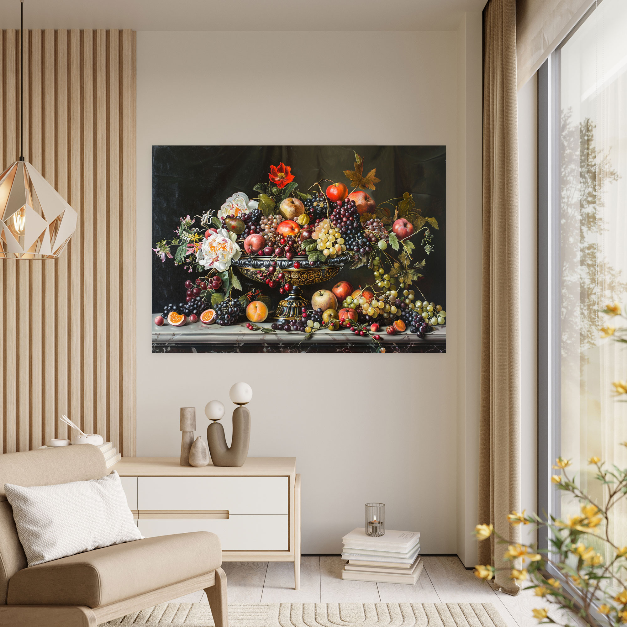 Baroque Style Painting Wall Art - Baroque, Wall Decoration, Baroque Style Painting, Canvas