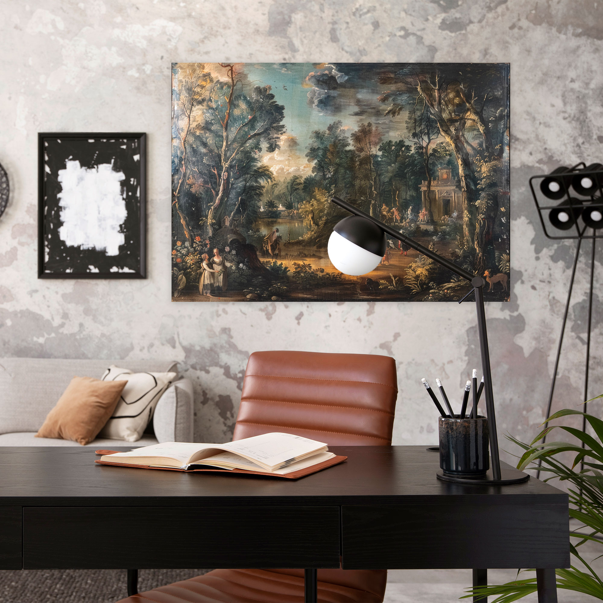 Baroque Style Painting Wall Art - Baroque, Canvas Wall Art, Wall Art, Home Decoration