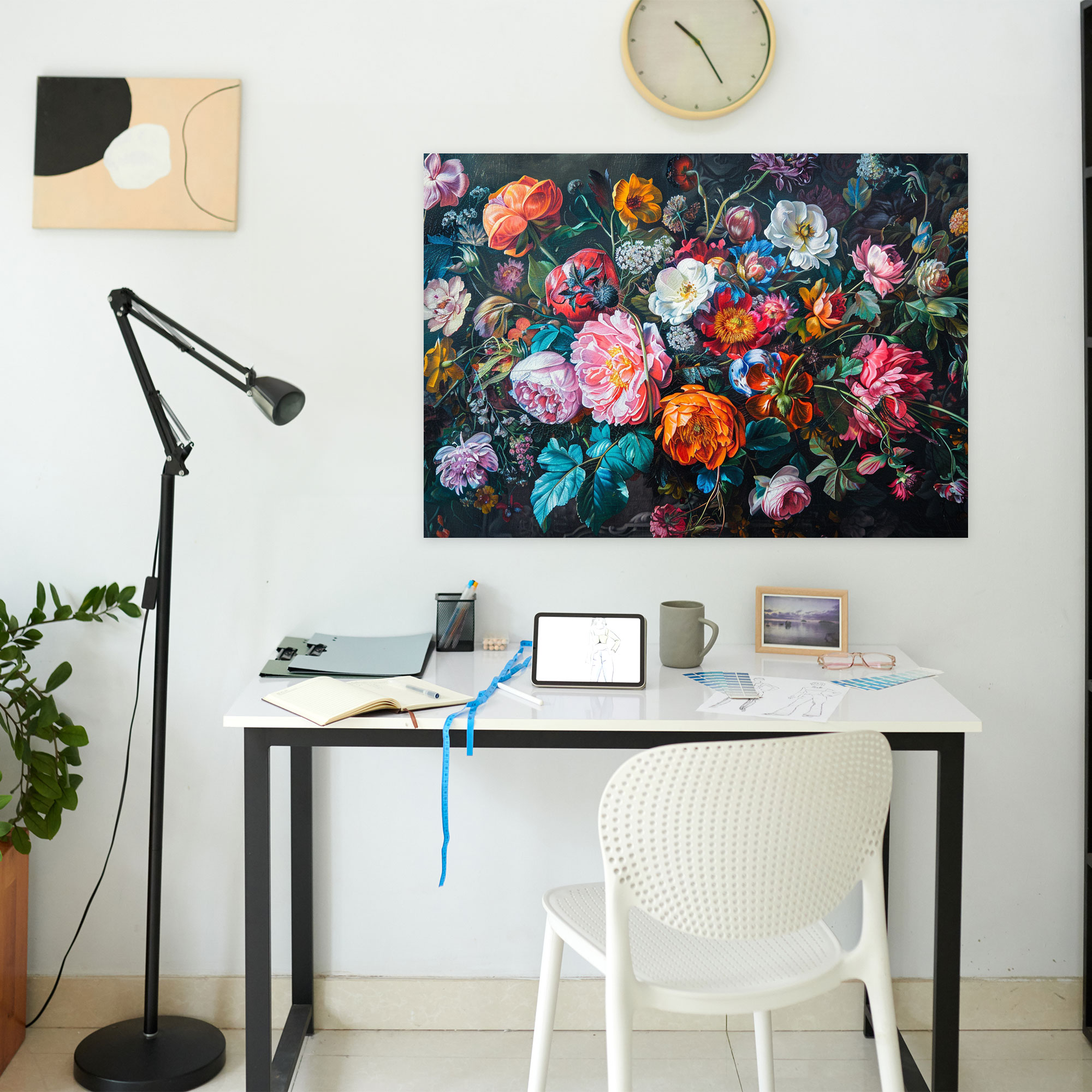 Baroque Style Painting Canvas Print - Baroque, Canvas Print, Canvas Wall Art, Home Decoration