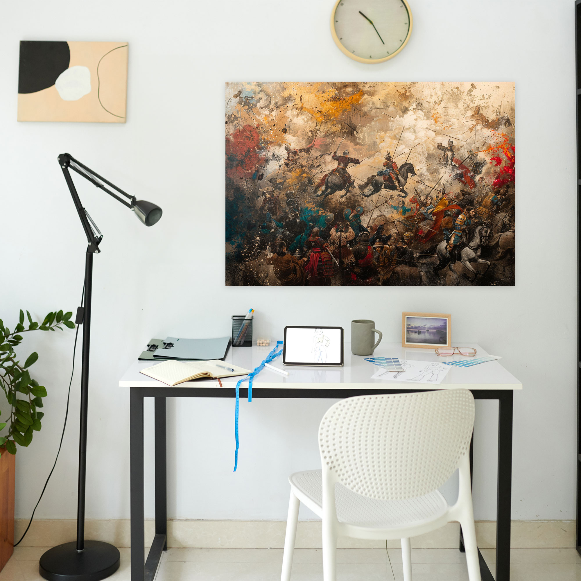 Baroque Style Painting Wall Art - Baroque, Baroque Style Painting, Wall Decoration, Home Decoration