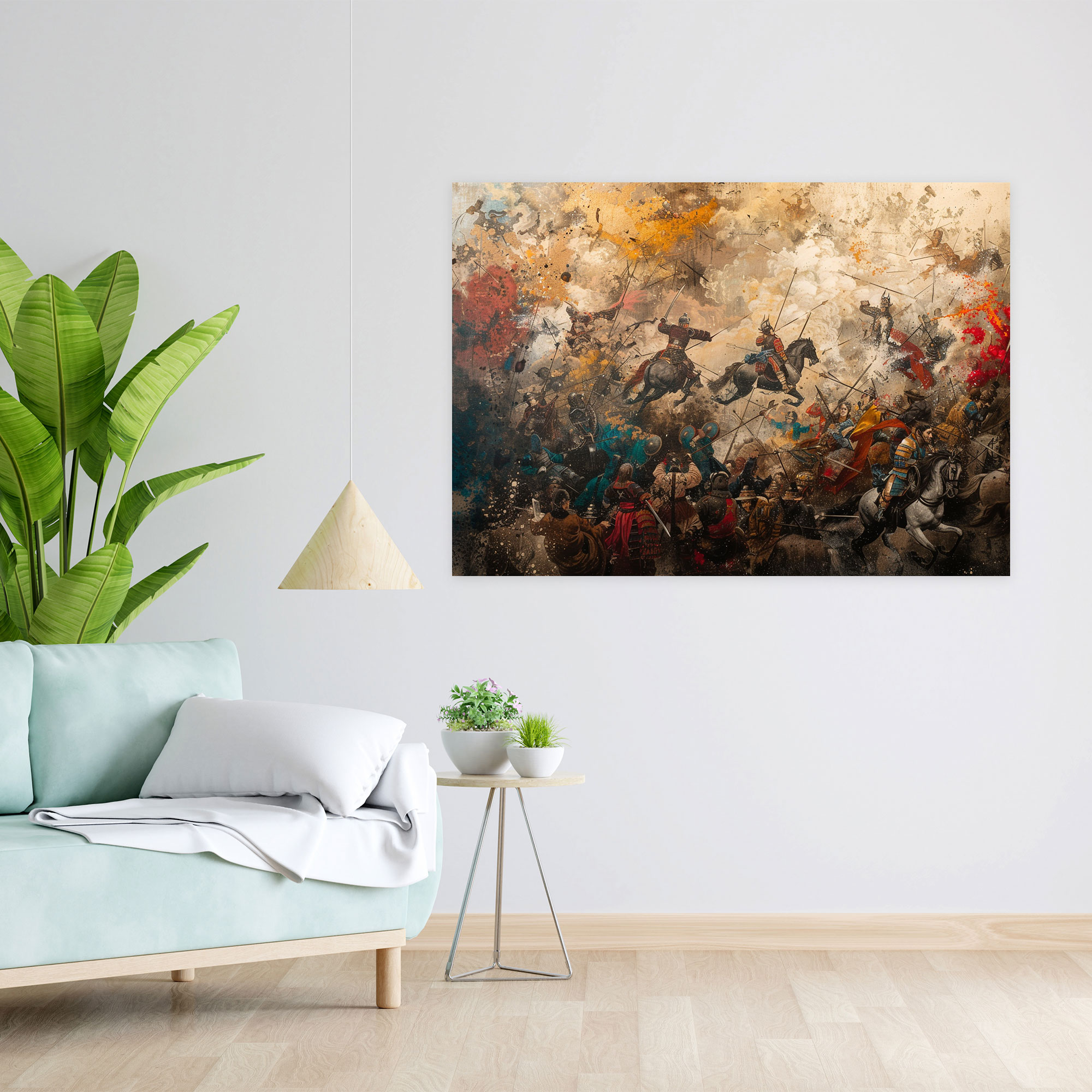 Baroque Style Painting Wall Art - Baroque, Baroque Style Painting, Wall Decoration, Home Decoration