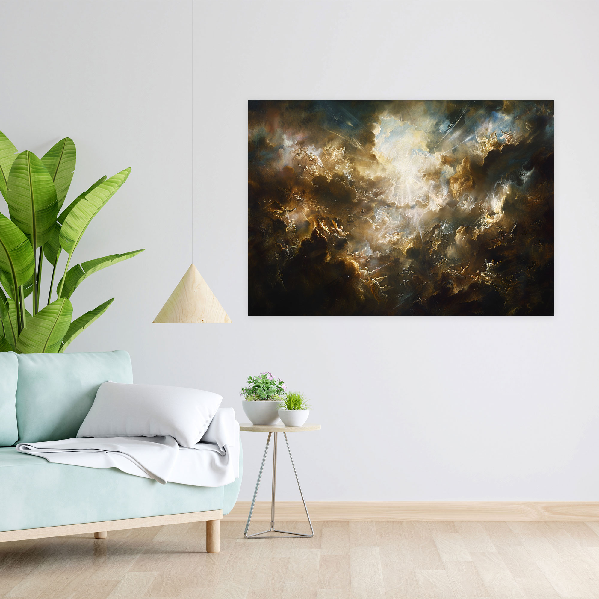 Baroque Style Painting Wall Decoration - Baroque, Canvas Wall Art, Wall Decoration, Baroque Style Painting