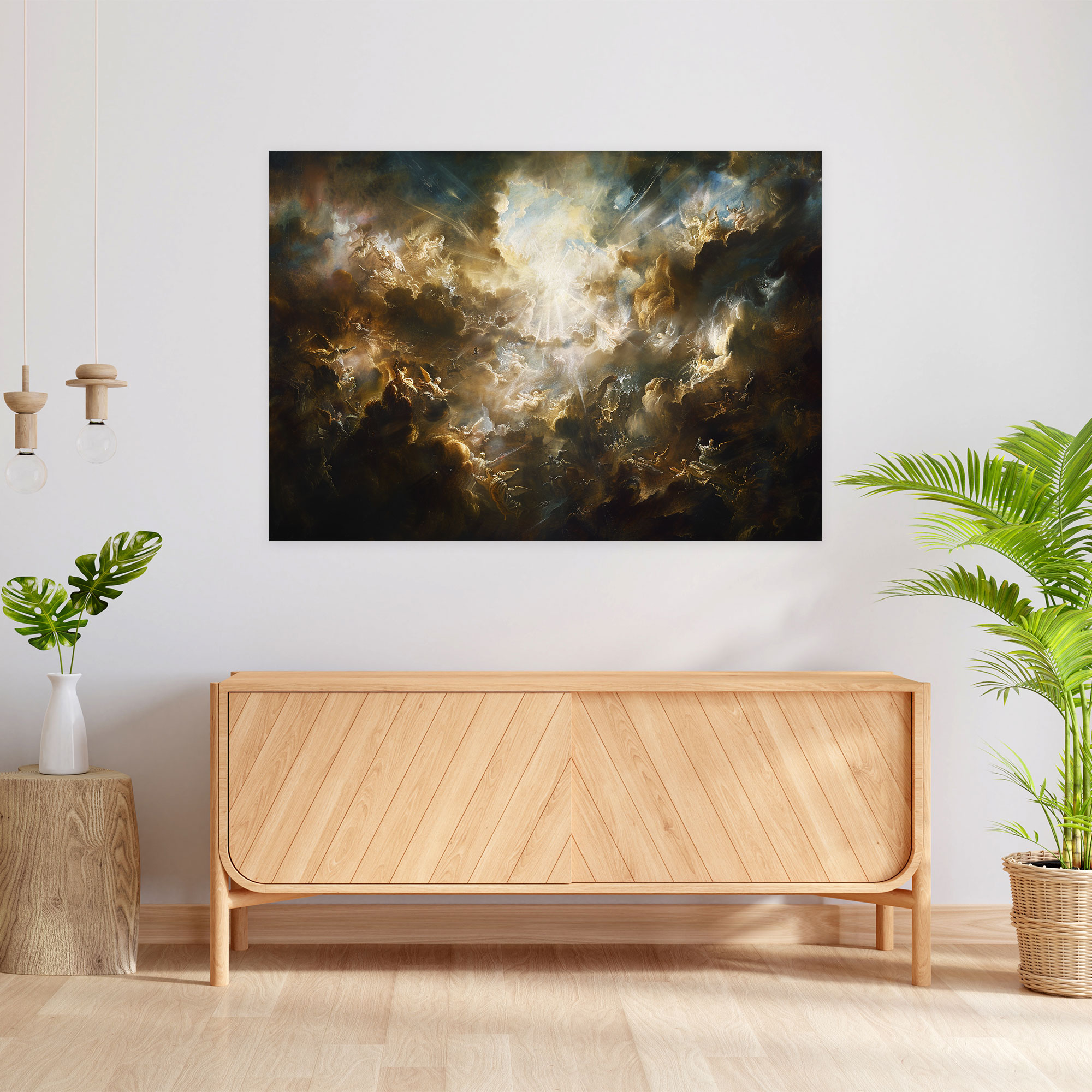 Baroque Style Painting Wall Decoration - Baroque, Canvas Wall Art, Wall Decoration, Baroque Style Painting