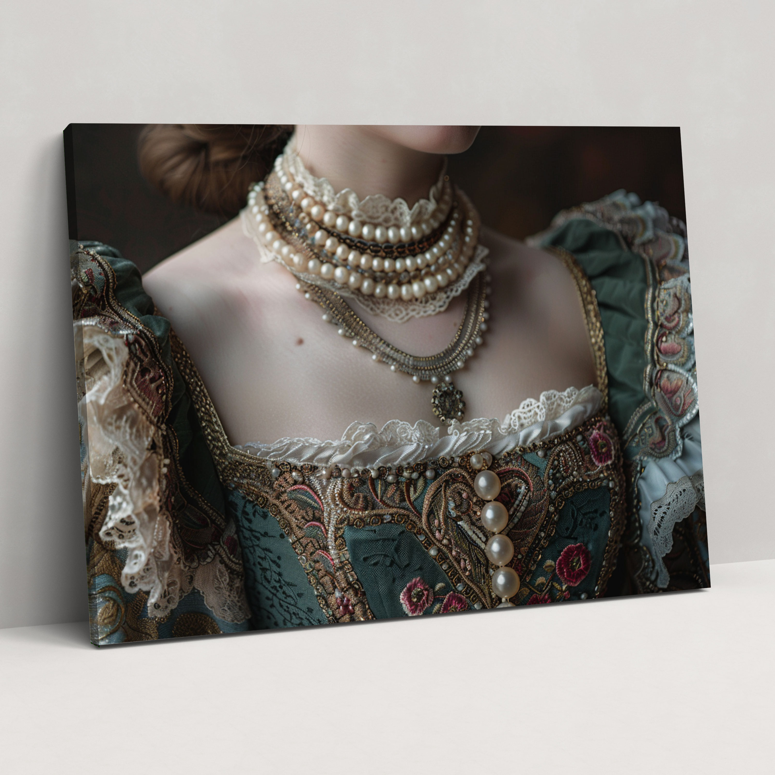 Baroque Style Painting Canvas Print - Baroque, Canvas, Canvas Wall Art, Wall Art