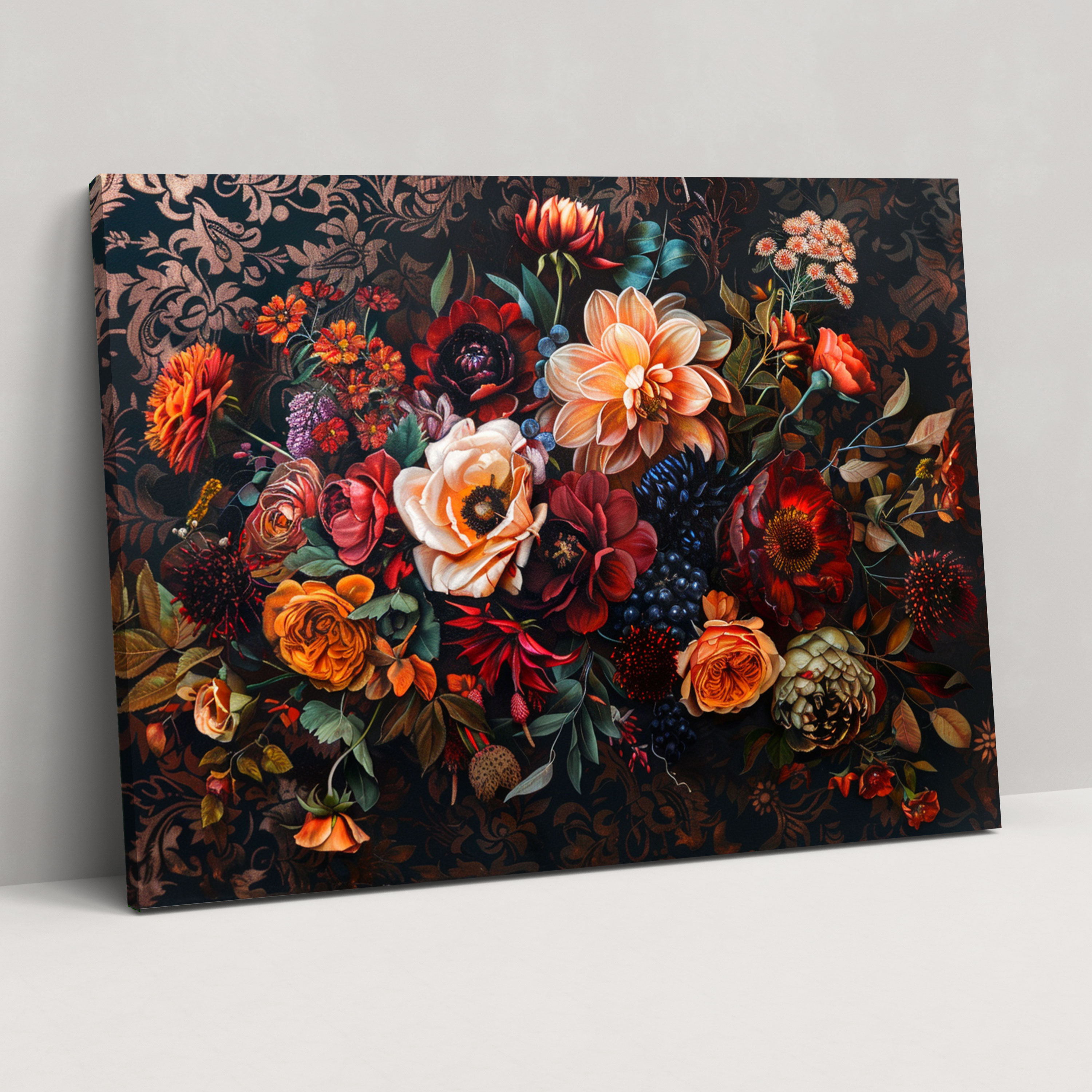 Baroque Style Painting Canvas Print - Baroque, Canvas, Wall Art, Canvas Wall Art
