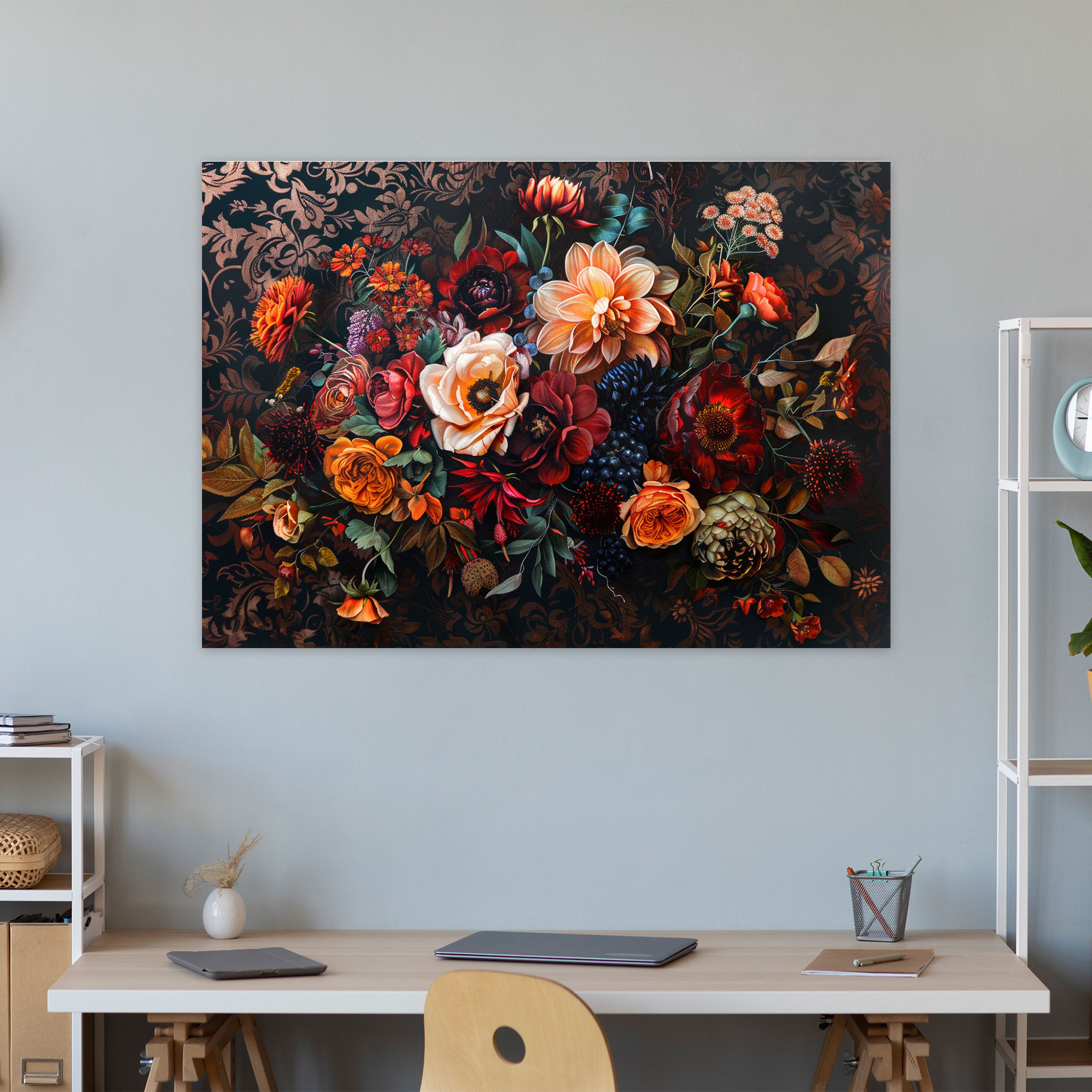 Baroque Style Painting Canvas Print - Baroque, Canvas, Wall Art, Canvas Wall Art