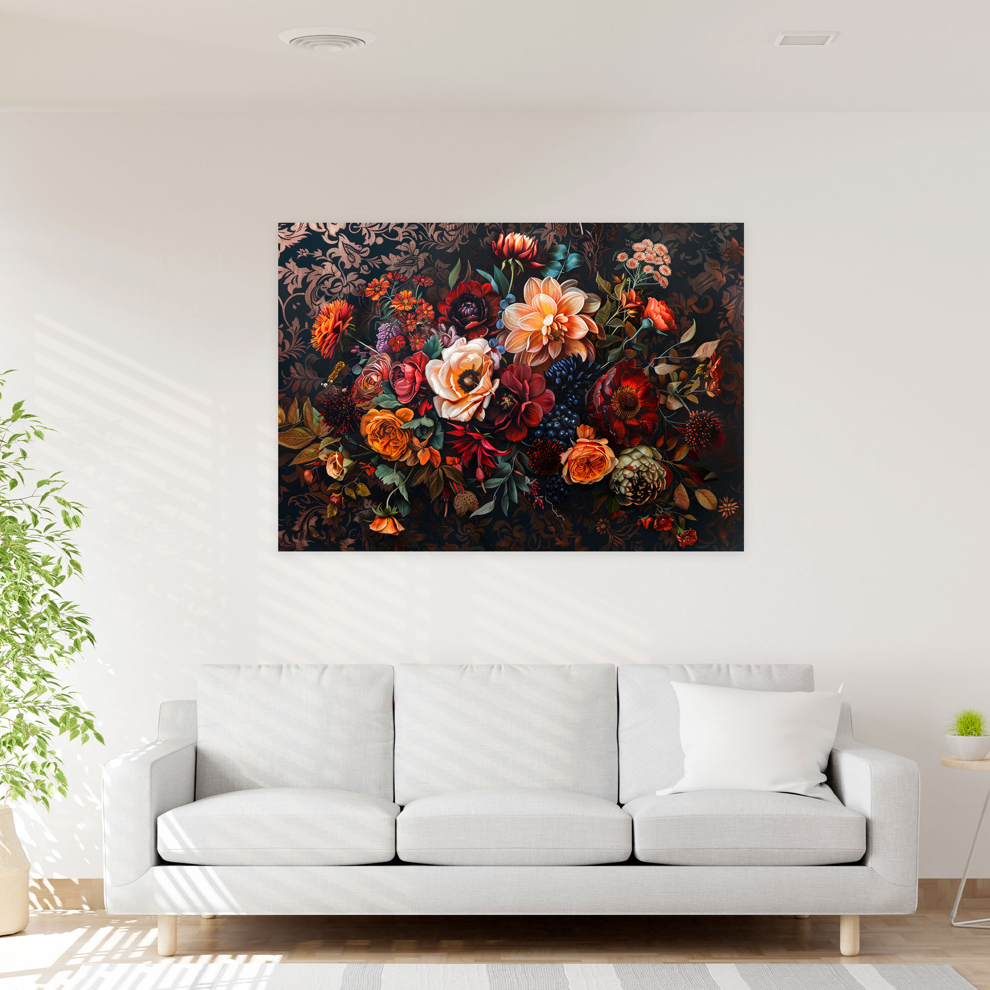 Baroque Style Painting Canvas Print - Baroque, Canvas, Wall Art, Canvas Wall Art
