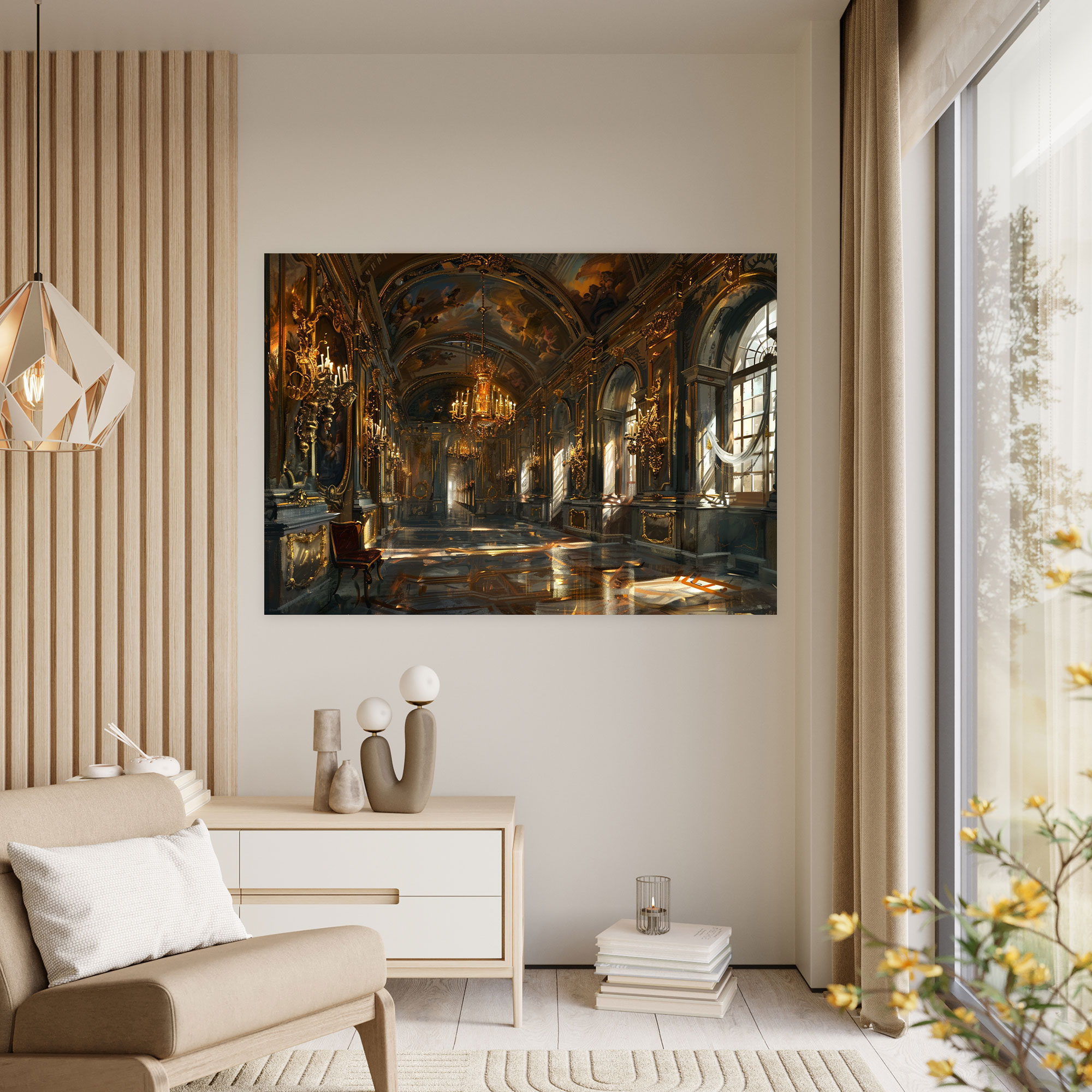 Baroque Style Painting Wall Art - Baroque, Home Decoration, Canvas Wall Art, Wall Decoration