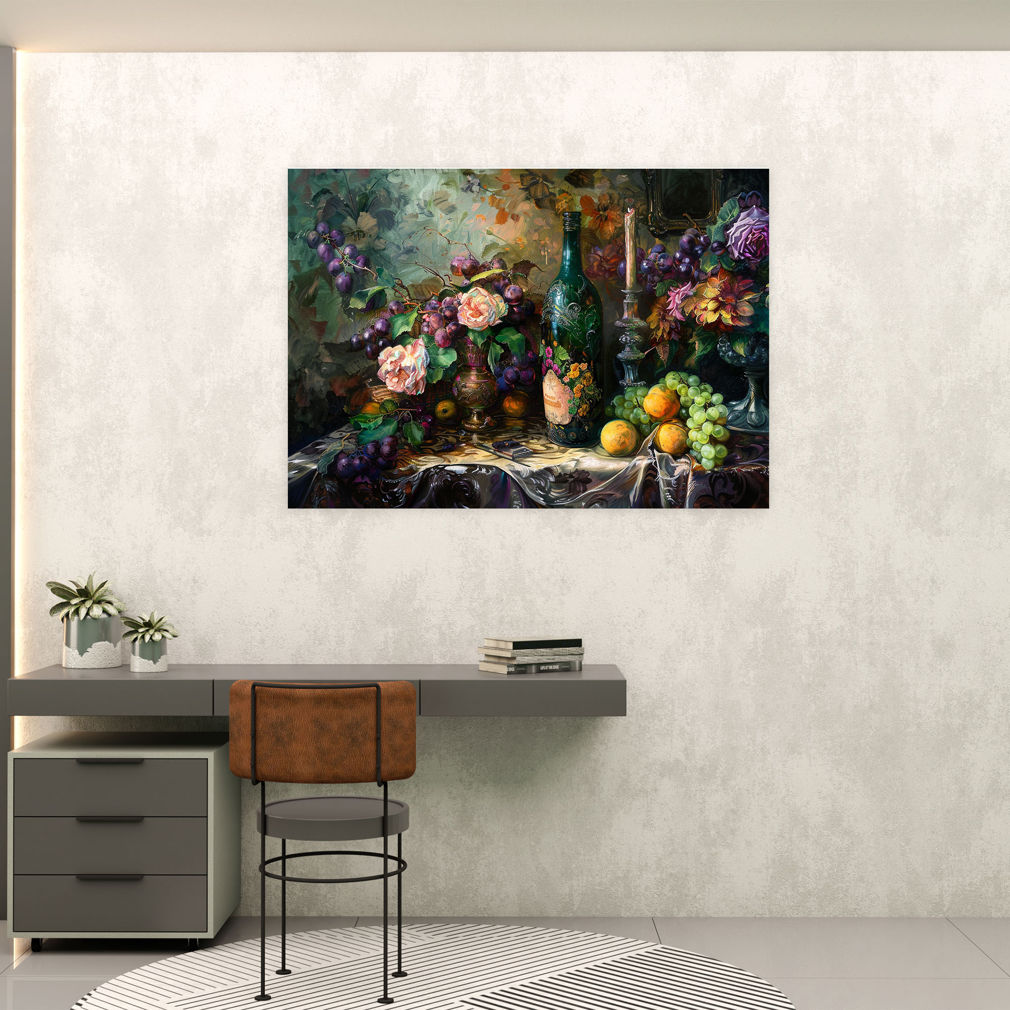 Baroque Style Painting Canvas Wall Art - Baroque, Wall Art, Canvas Print, Canvas Wall Art