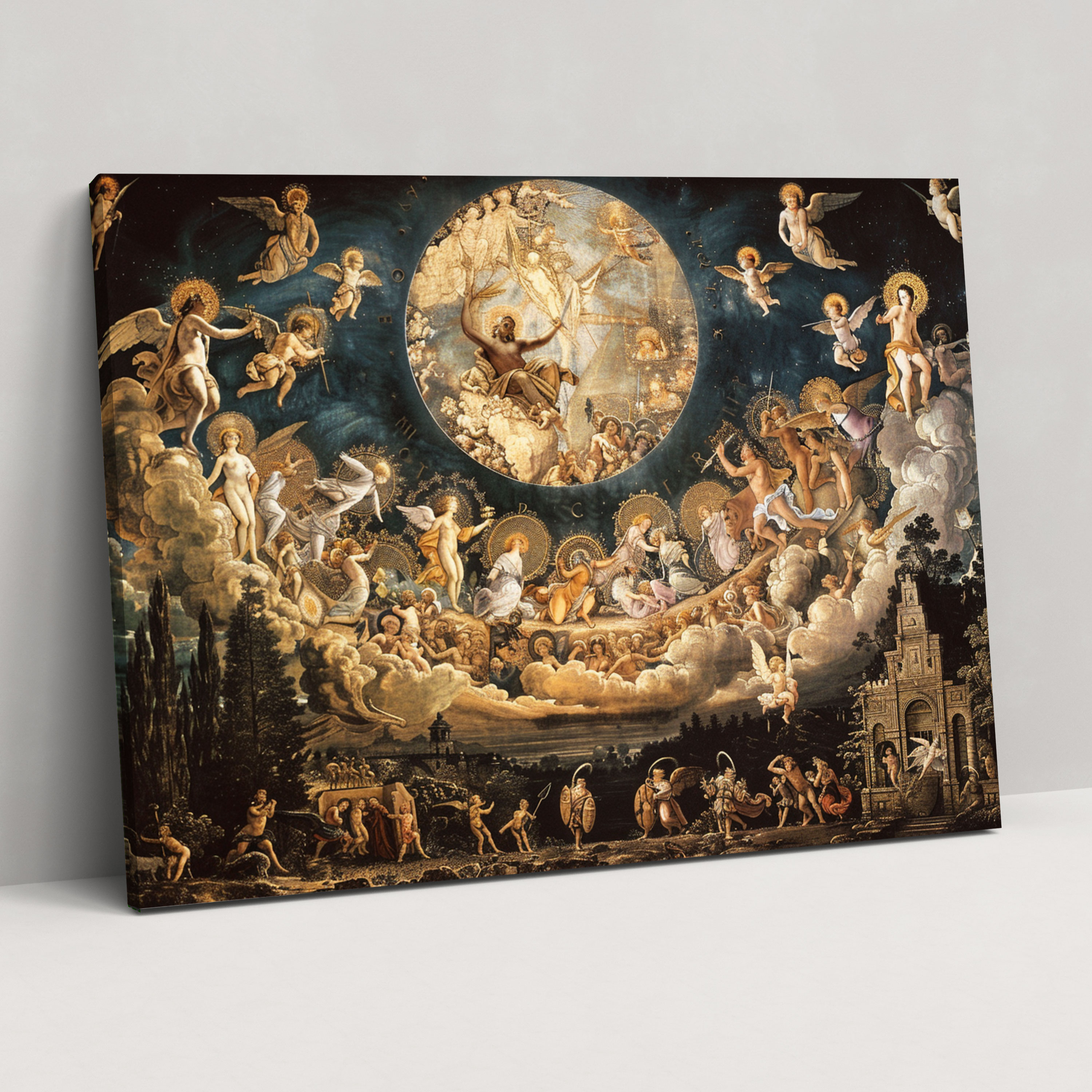 Baroque Style Painting Wall Decoration - Baroque, Canvas, Baroque Style Painting, Wall Decoration
