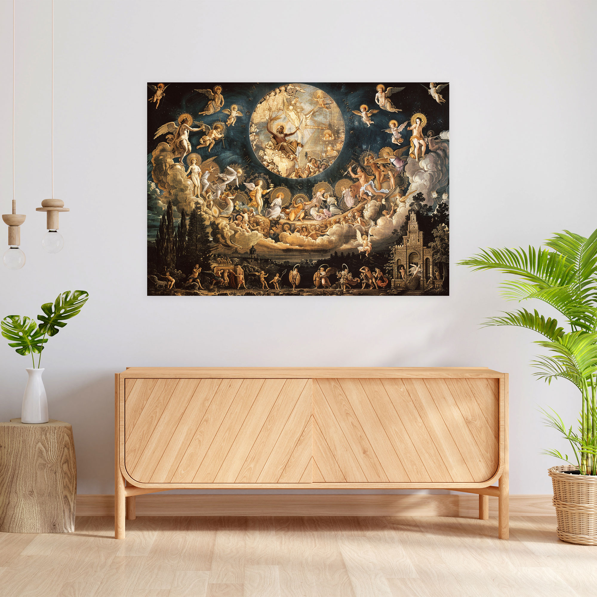 Baroque Style Painting Wall Decoration - Baroque, Canvas, Baroque Style Painting, Wall Decoration