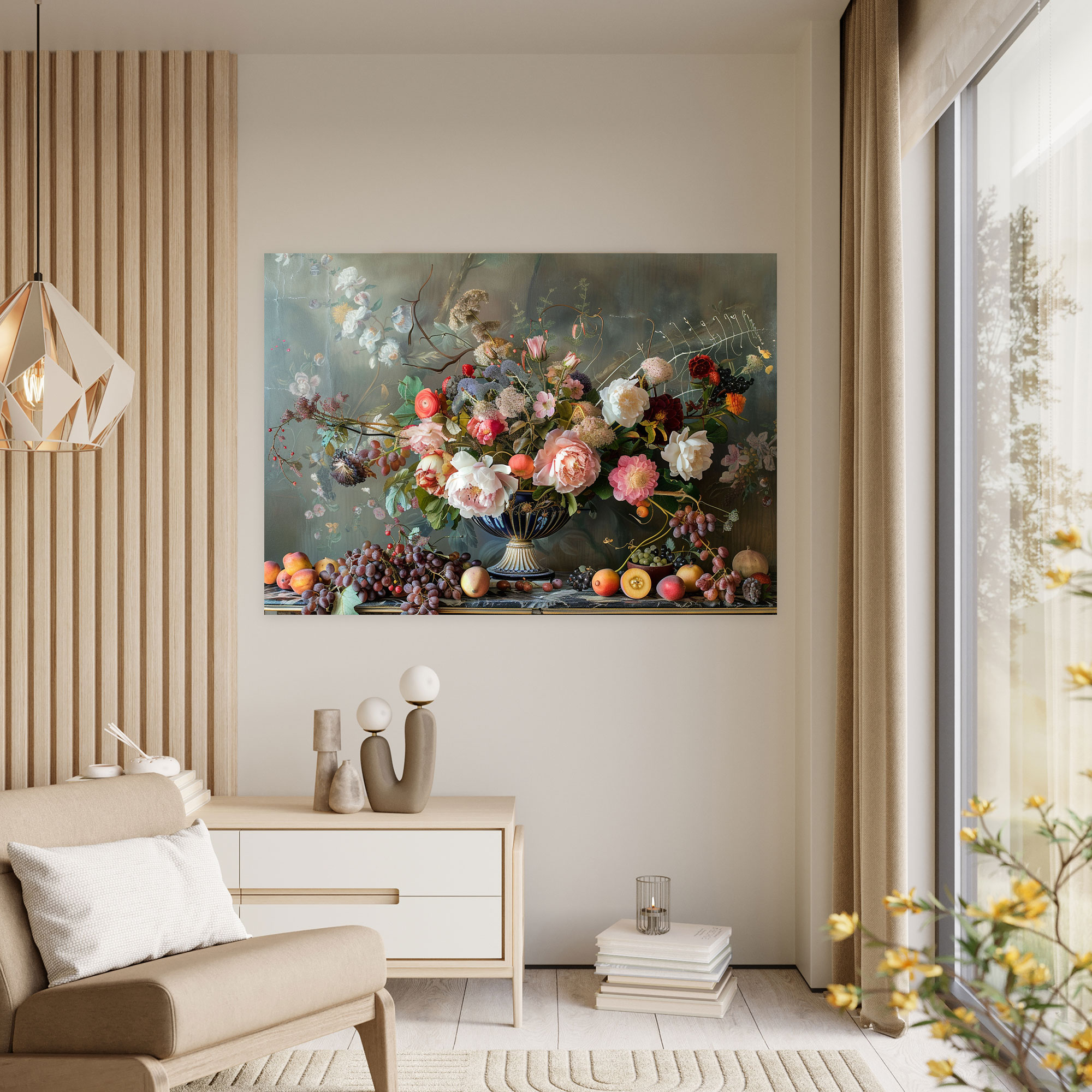 Baroque Style Painting Wall Decoration - Baroque, Baroque Style Painting, Wall Decoration, Home Decoration
