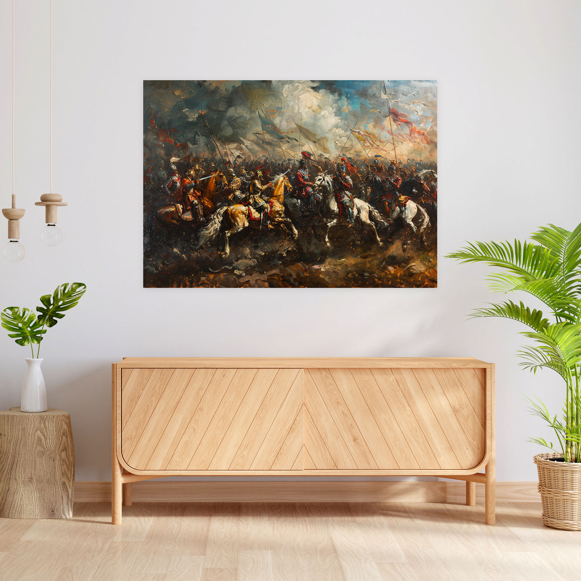 Baroque Style Painting Canvas Print - Baroque, Canvas Wall Art, Canvas, Wall Art