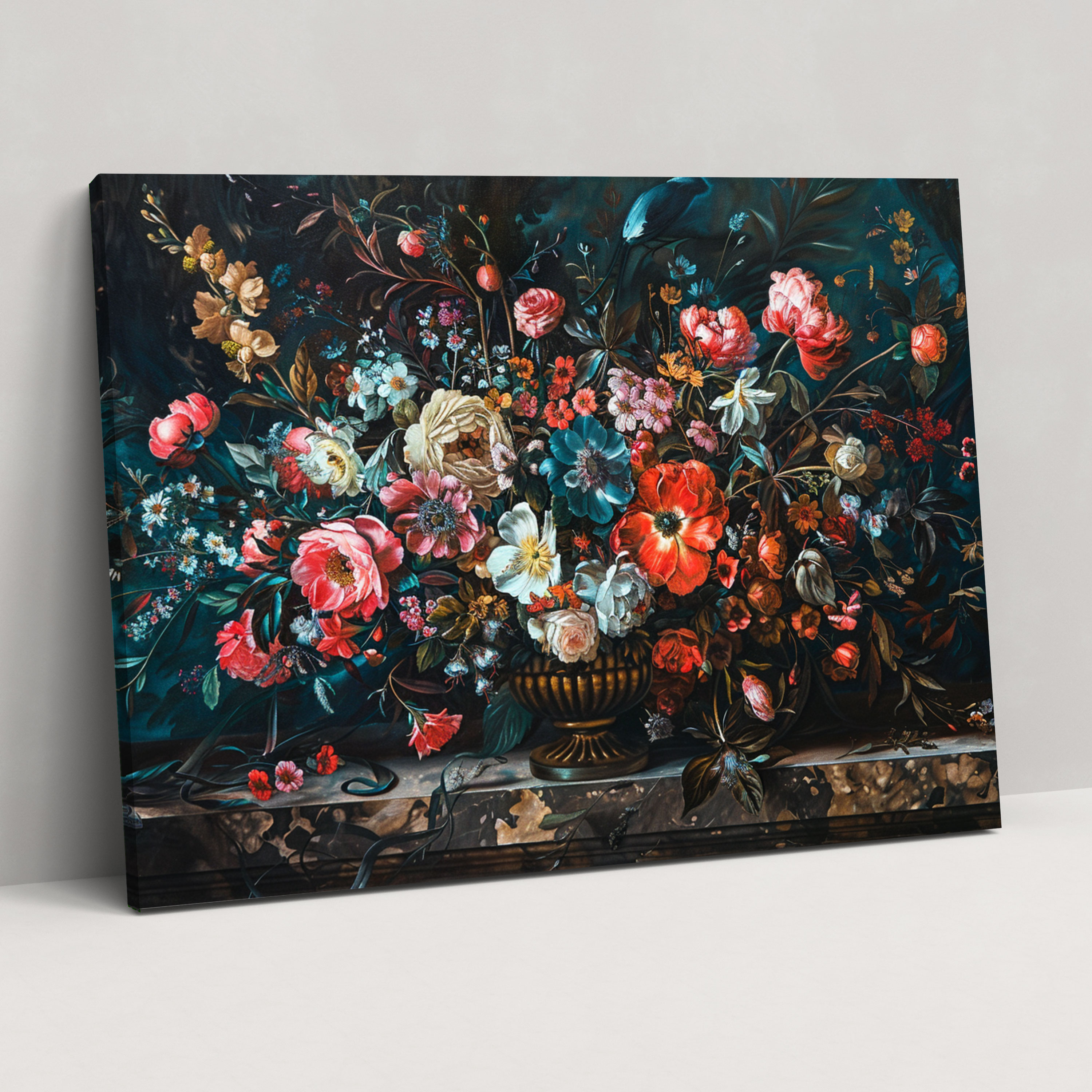 Baroque Style Painting Wall Decoration - Baroque, Canvas Wall Art, Baroque Style Painting, Canvas Print
