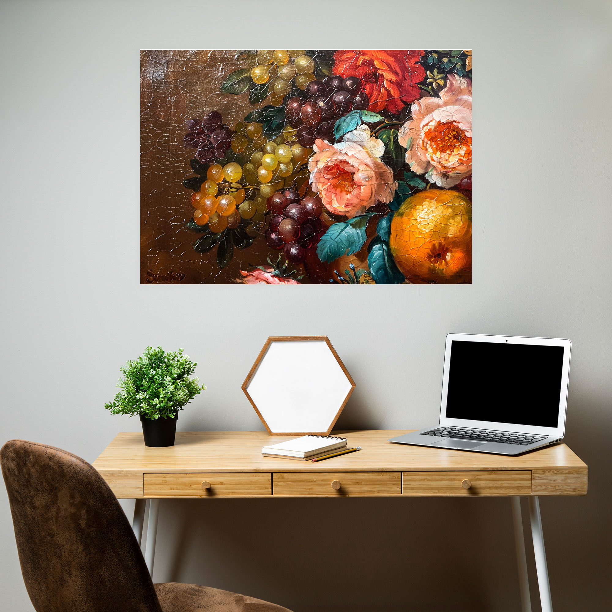 Baroque Style Painting Wall Decoration - Baroque, Canvas, Wall Decoration, Canvas Wall Art