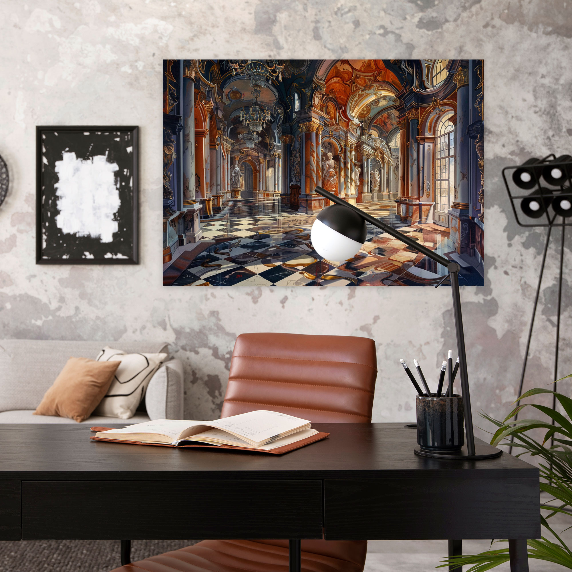Baroque Style Painting Wall Decoration - Baroque, Home Decoration, Canvas, Wall Decoration