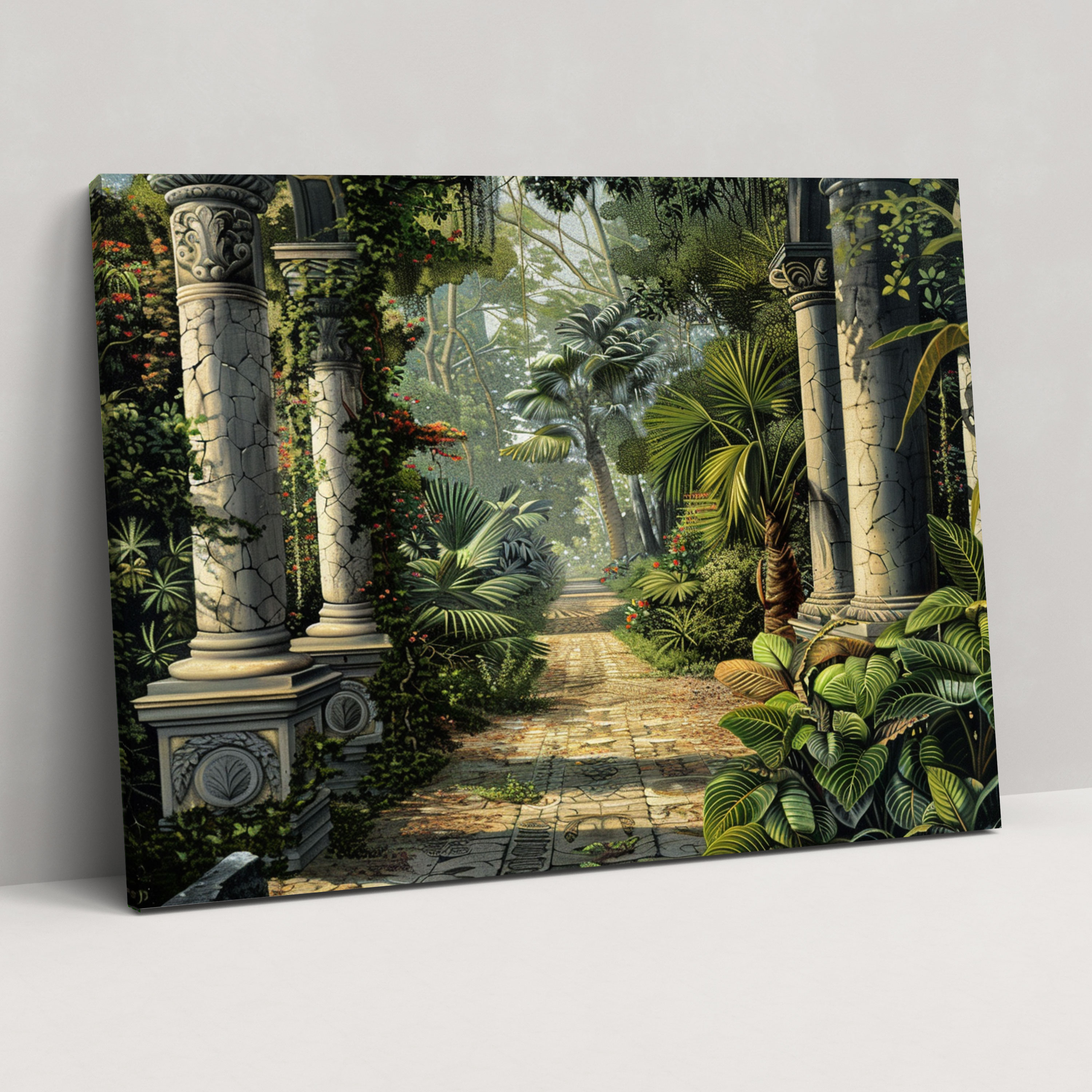 Baroque Style Painting Wall Art - Baroque, Canvas Wall Art, Home Decoration, Baroque Style Painting