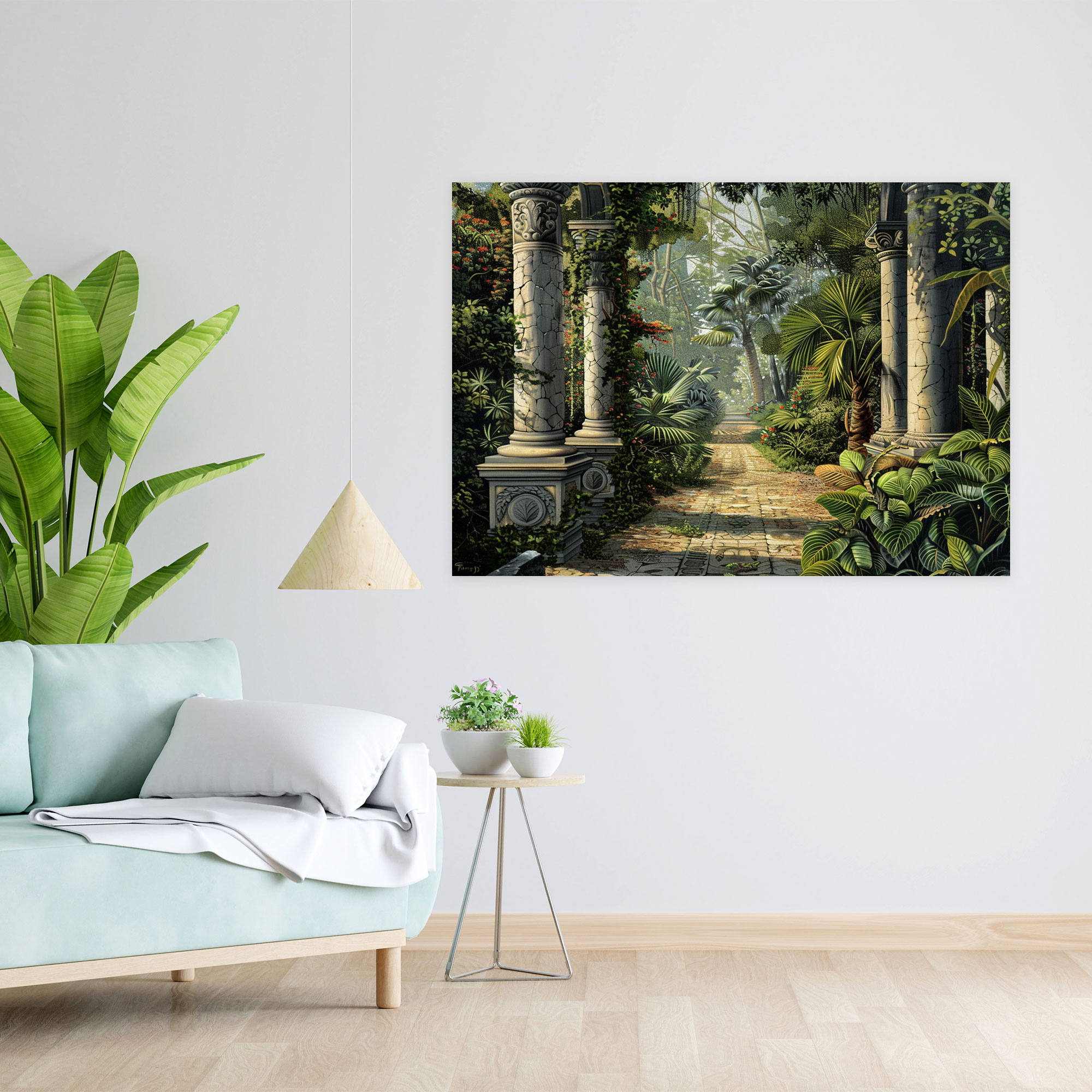 Baroque Style Painting Wall Art - Baroque, Canvas Wall Art, Home Decoration, Baroque Style Painting