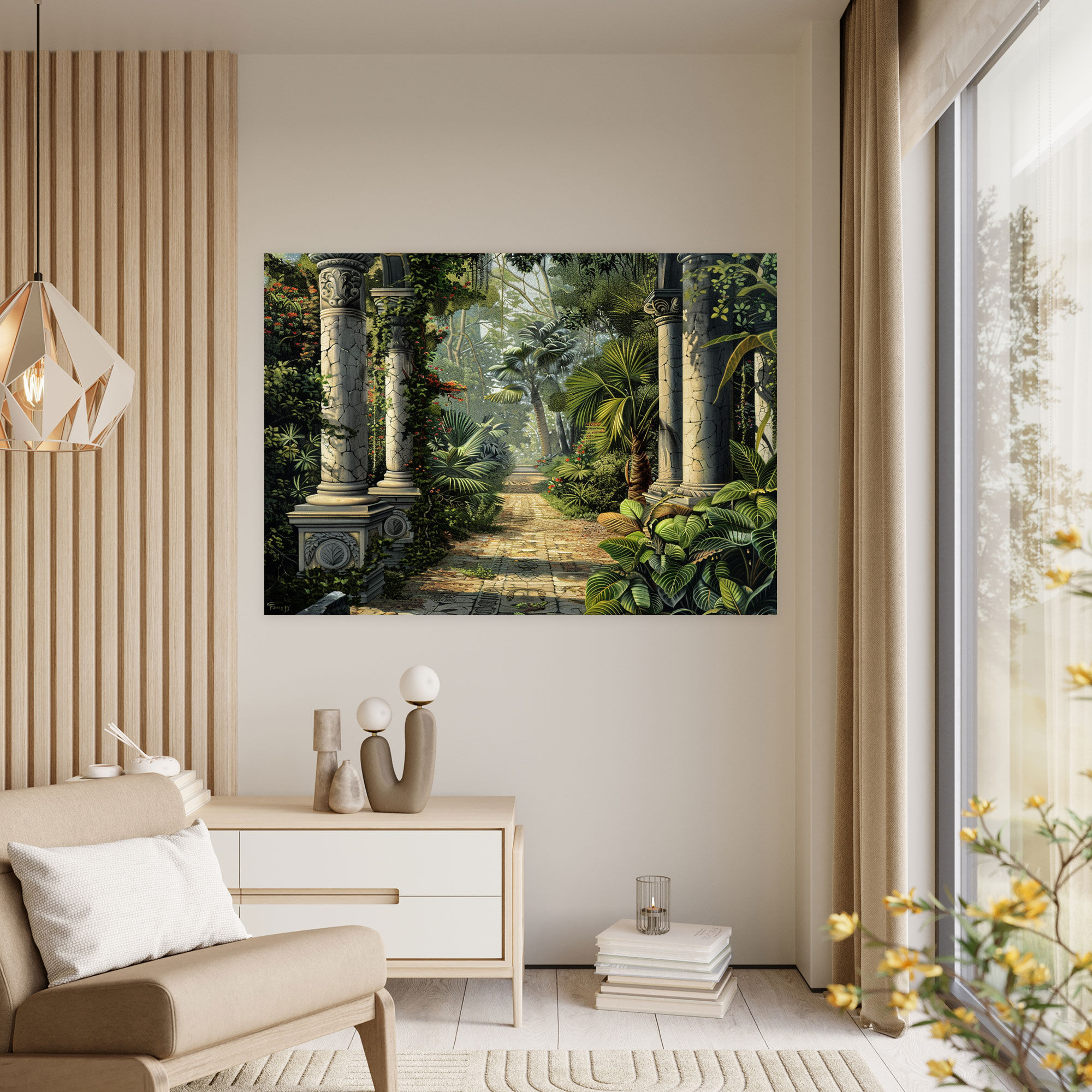 Baroque Style Painting Wall Art - Baroque, Canvas Wall Art, Home Decoration, Baroque Style Painting