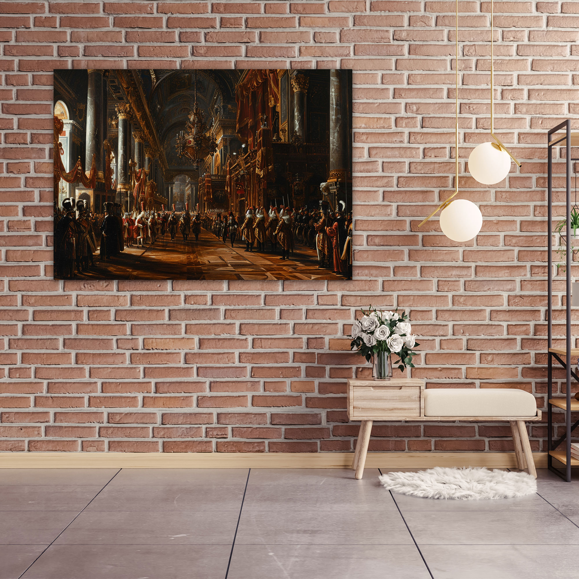 Baroque Style Painting Wall Decoration - Baroque, Baroque Style Painting, Home Decoration, Wall Decoration