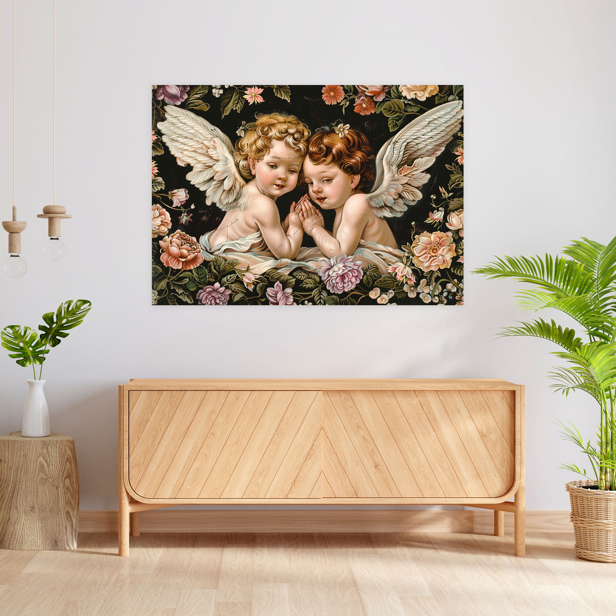Baroque Style Painting Canvas Print - Baroque, Wall Art, Home Decoration, Baroque Style Painting