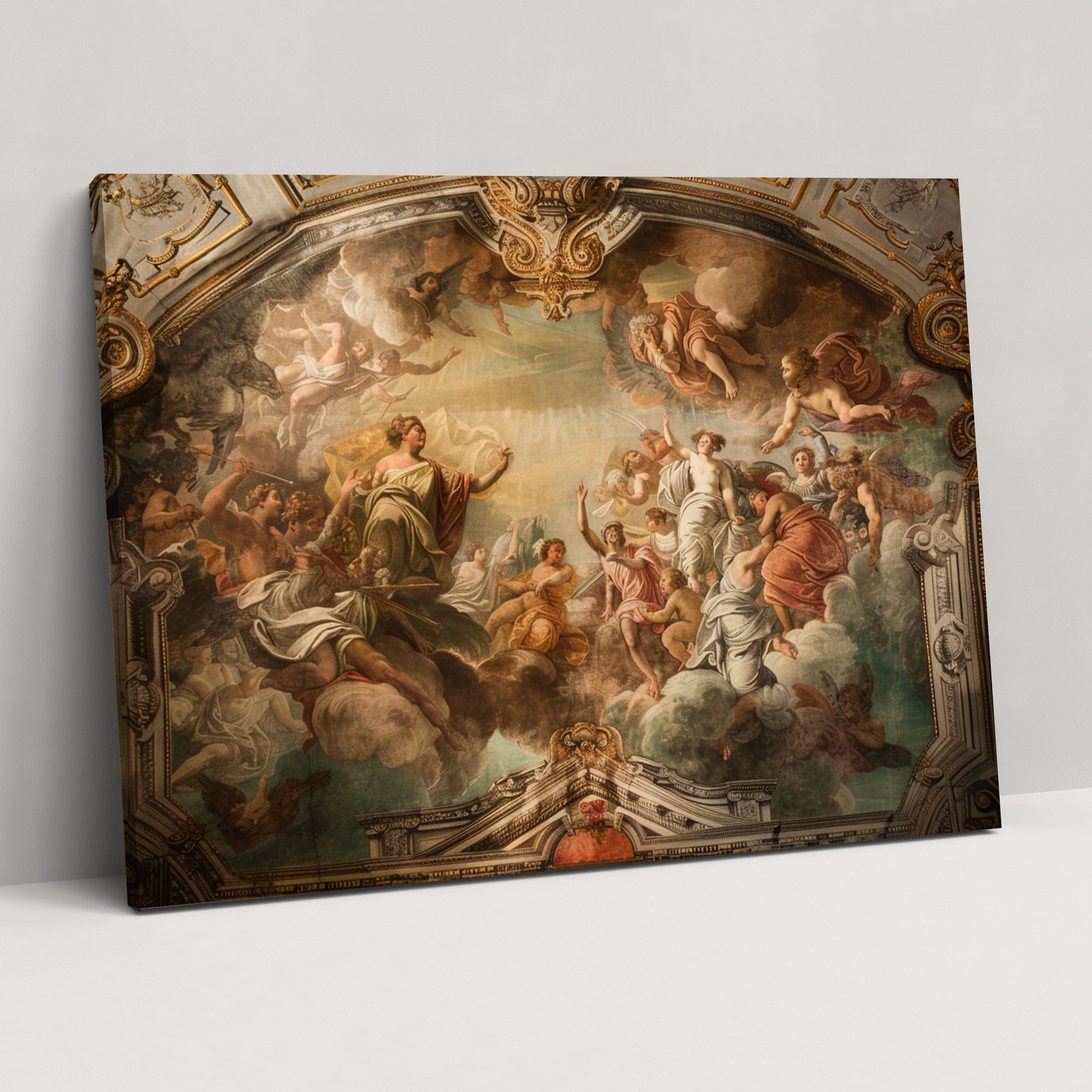 Baroque Style Painting Canvas Print - Baroque, Wall Art, Historical Event, Baroque Style Painting