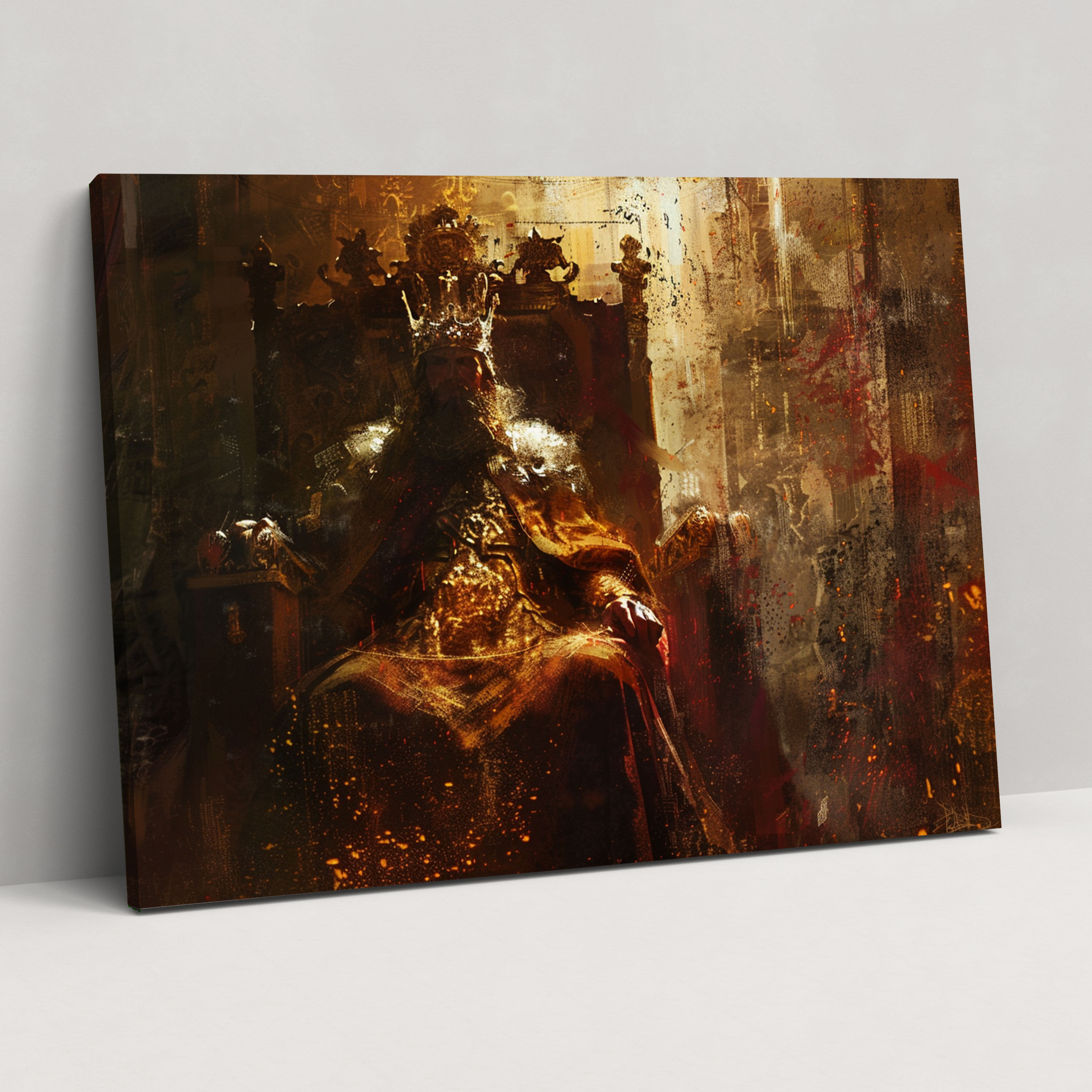 Baroque Style Painting Canvas Print - Baroque, Baroque Style Painting, Wall Art, Canvas Print