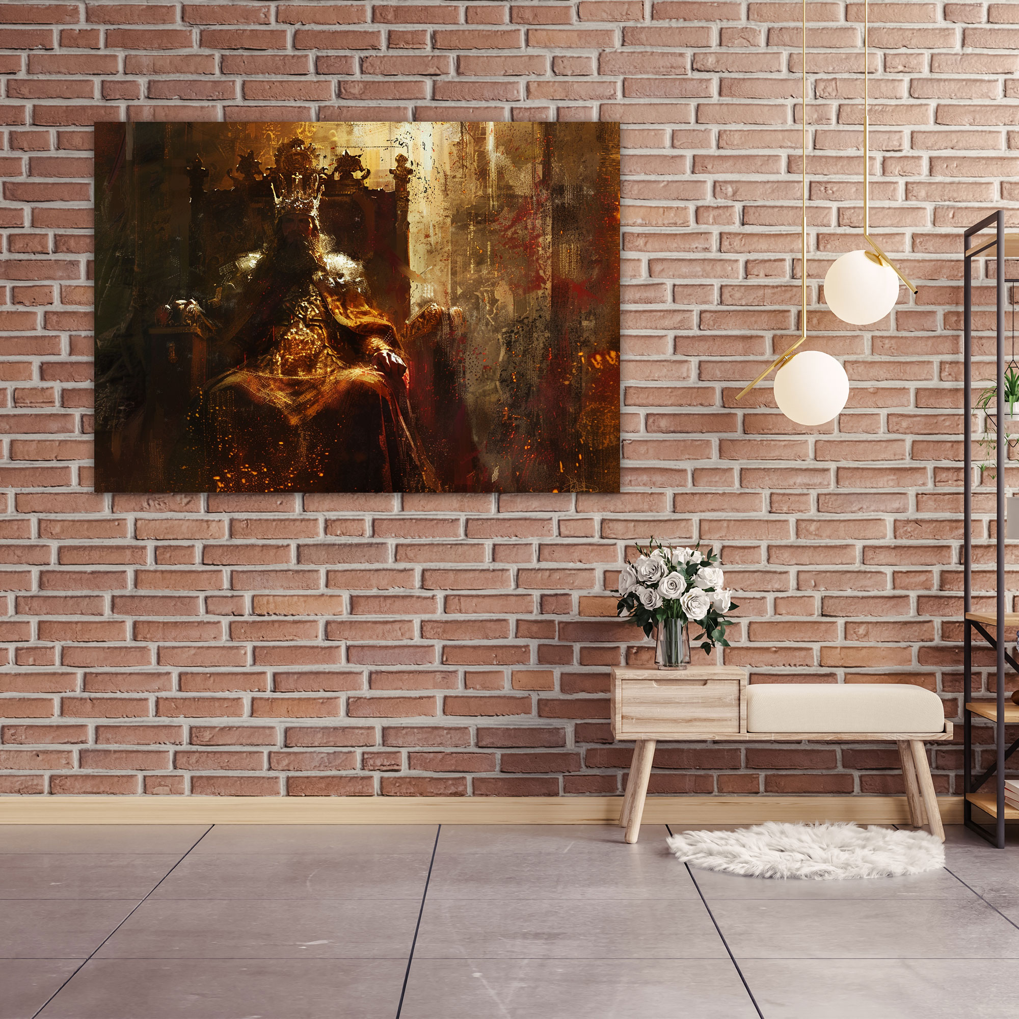 Baroque Style Painting Canvas Print - Baroque, Baroque Style Painting, Wall Art, Canvas Print