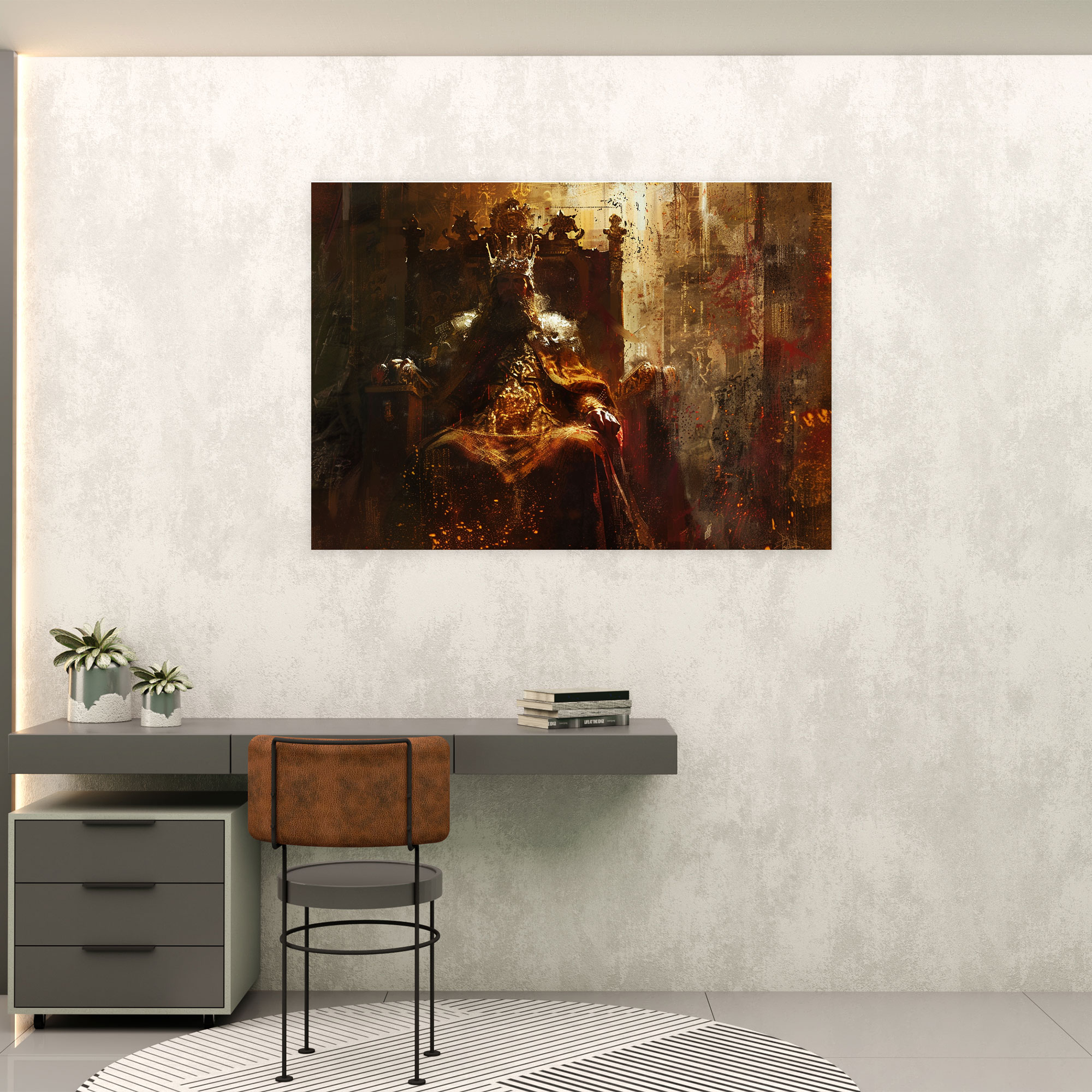 Baroque Style Painting Canvas Print - Baroque, Baroque Style Painting, Wall Art, Canvas Print