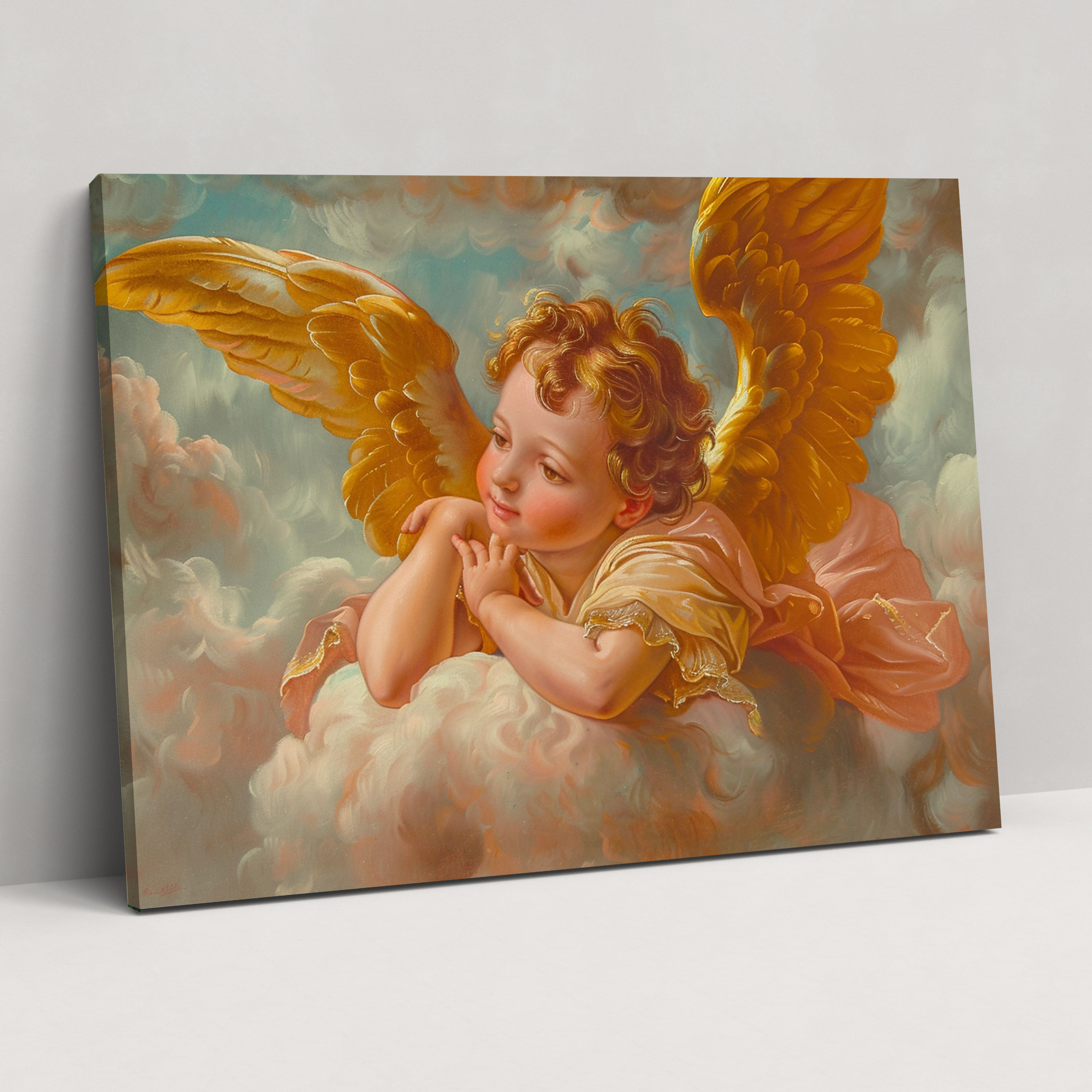 Baroque Style Painting Canvas Print - Baroque, Baroque Style Painting, Wall Art, Canvas Wall Art