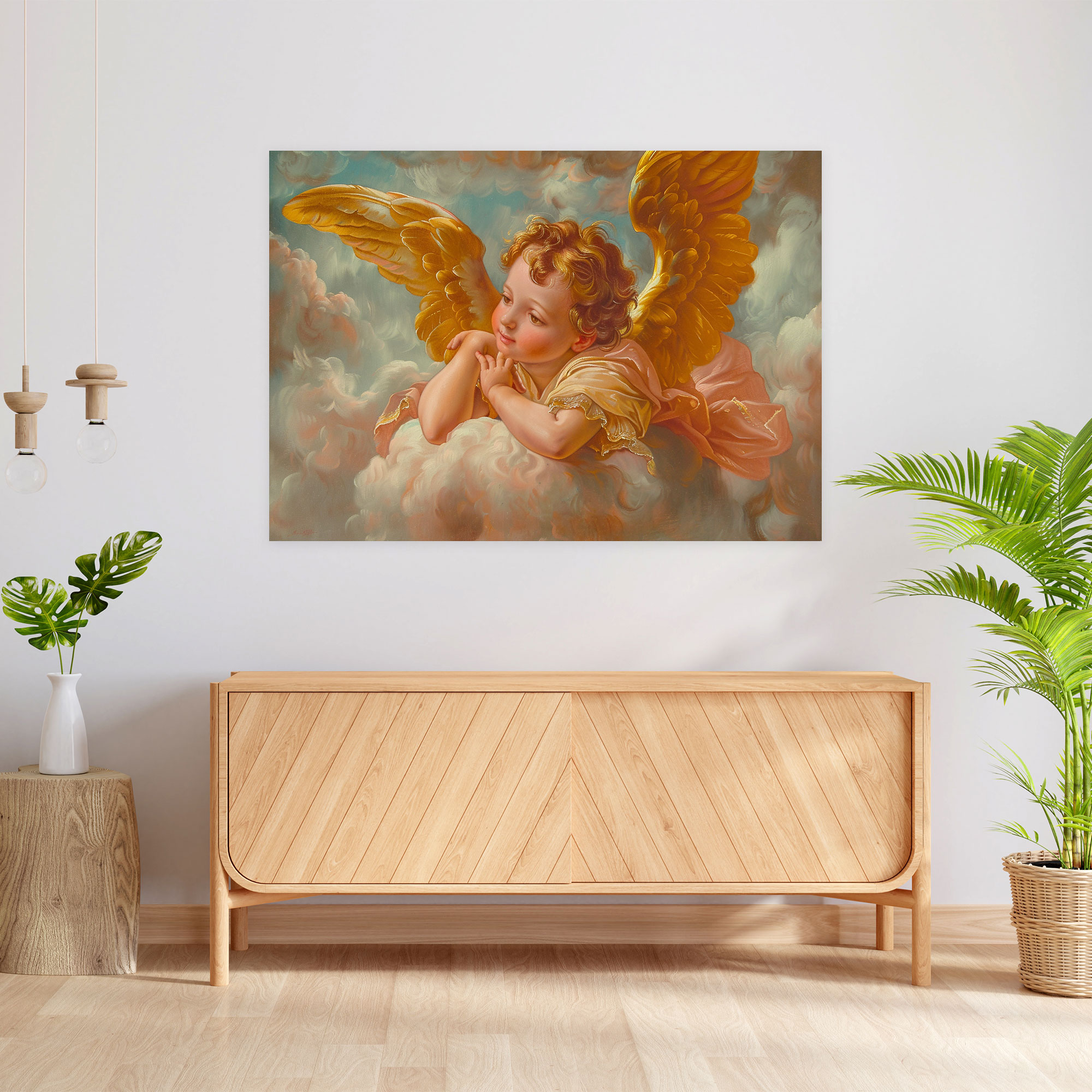 Baroque Style Painting Canvas Print - Baroque, Baroque Style Painting, Wall Art, Canvas Wall Art