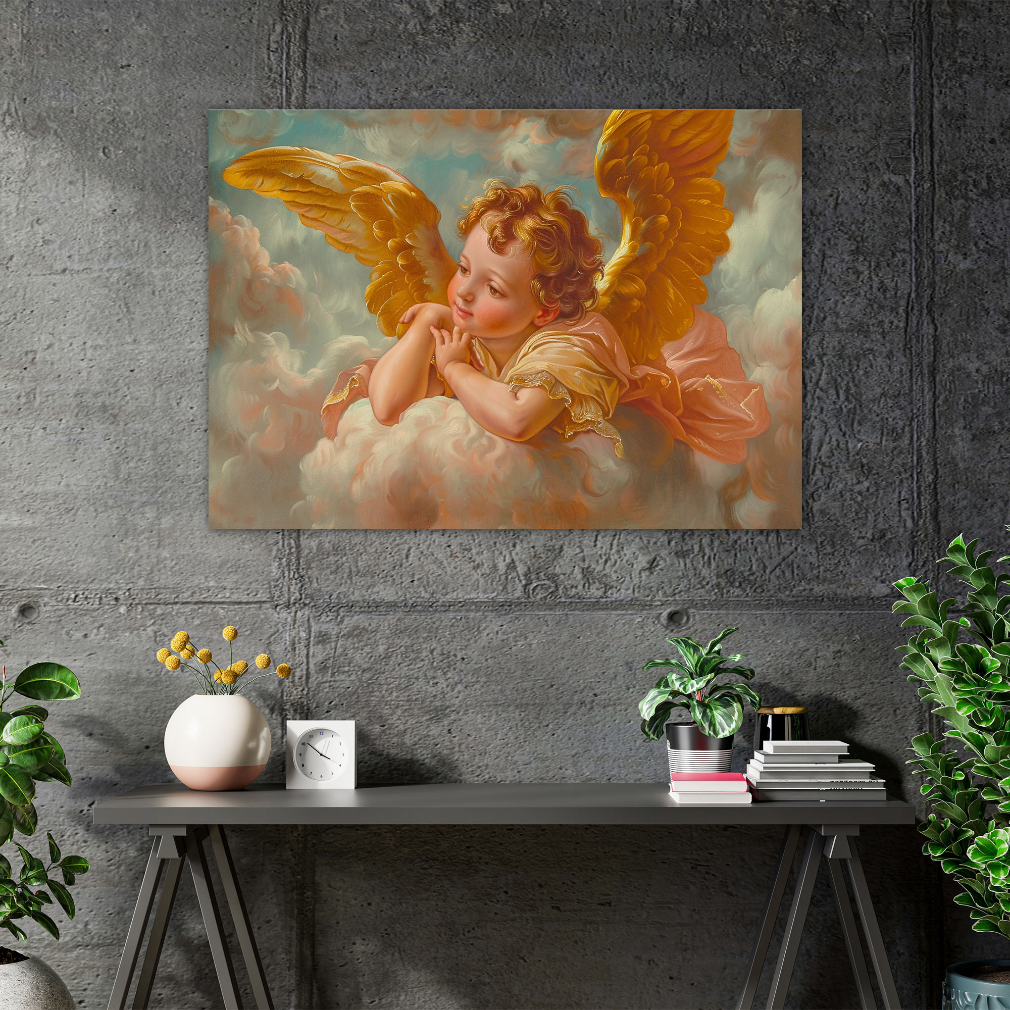 Baroque Style Painting Canvas Print - Baroque, Baroque Style Painting, Wall Art, Canvas Wall Art